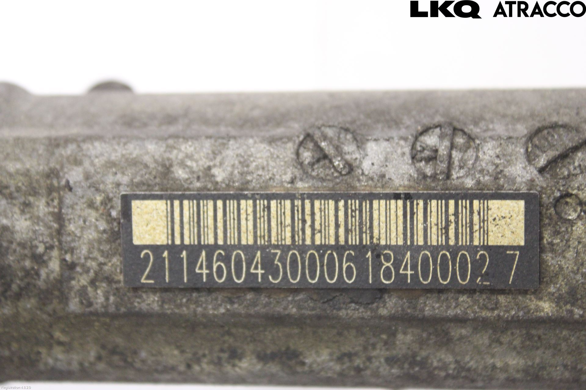 Mercedes-Benz MB E-KLASS (W211) 02-09 Servo Snekke - Tannstang