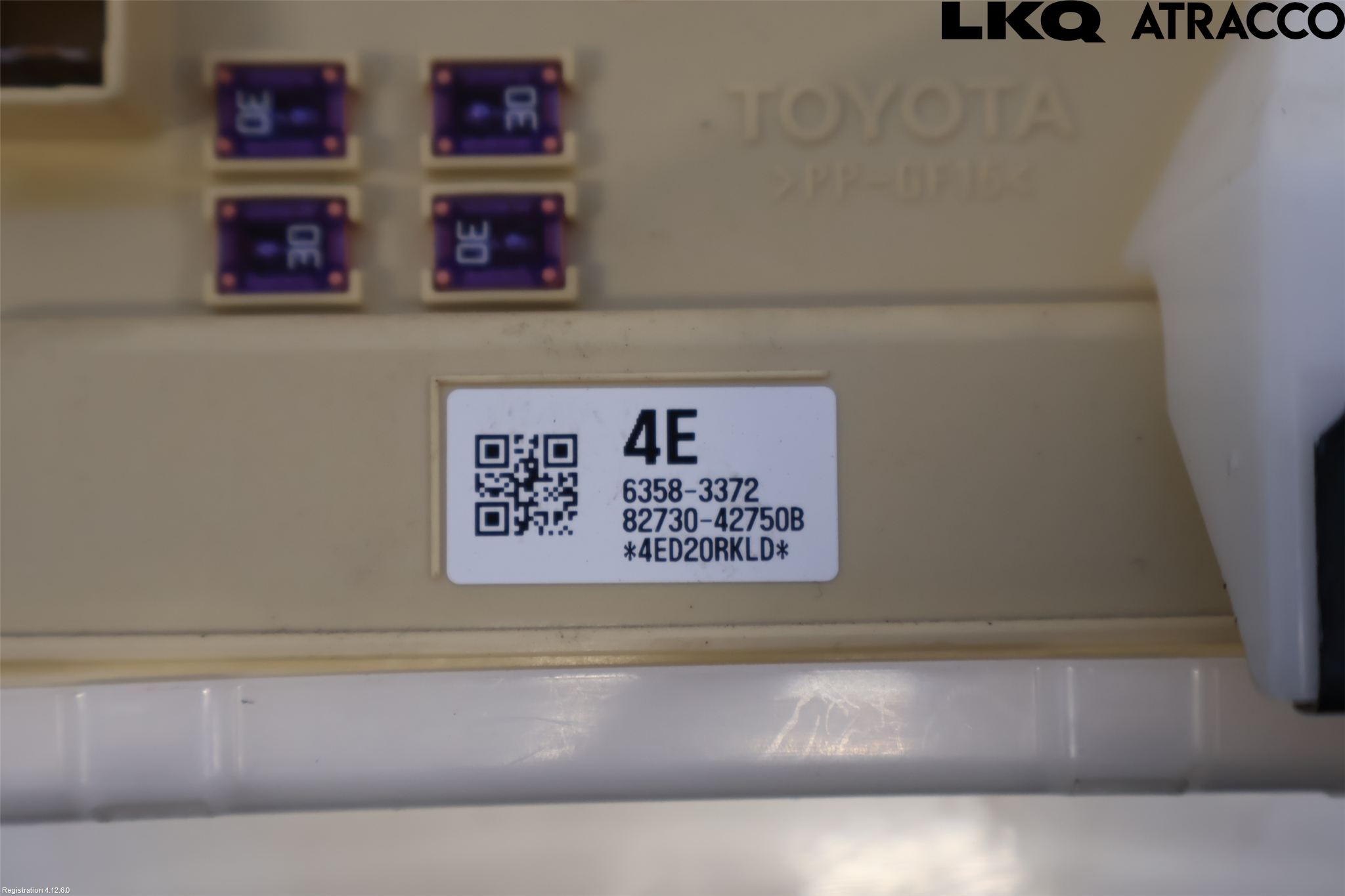 Toyota RAV4 13-18 Sikringsboks - Elsentral