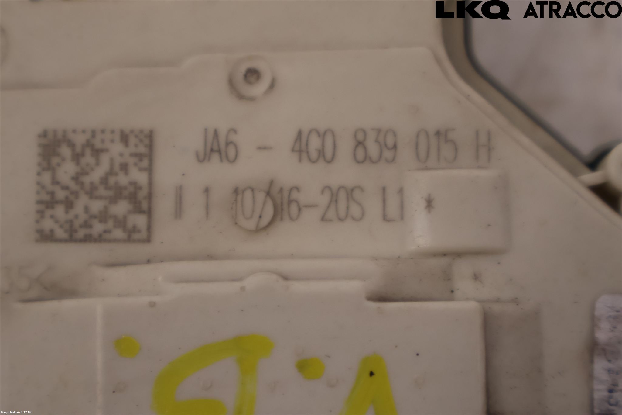 Audi A4/S4 B9 16-19 Dørlås - Låsekasse