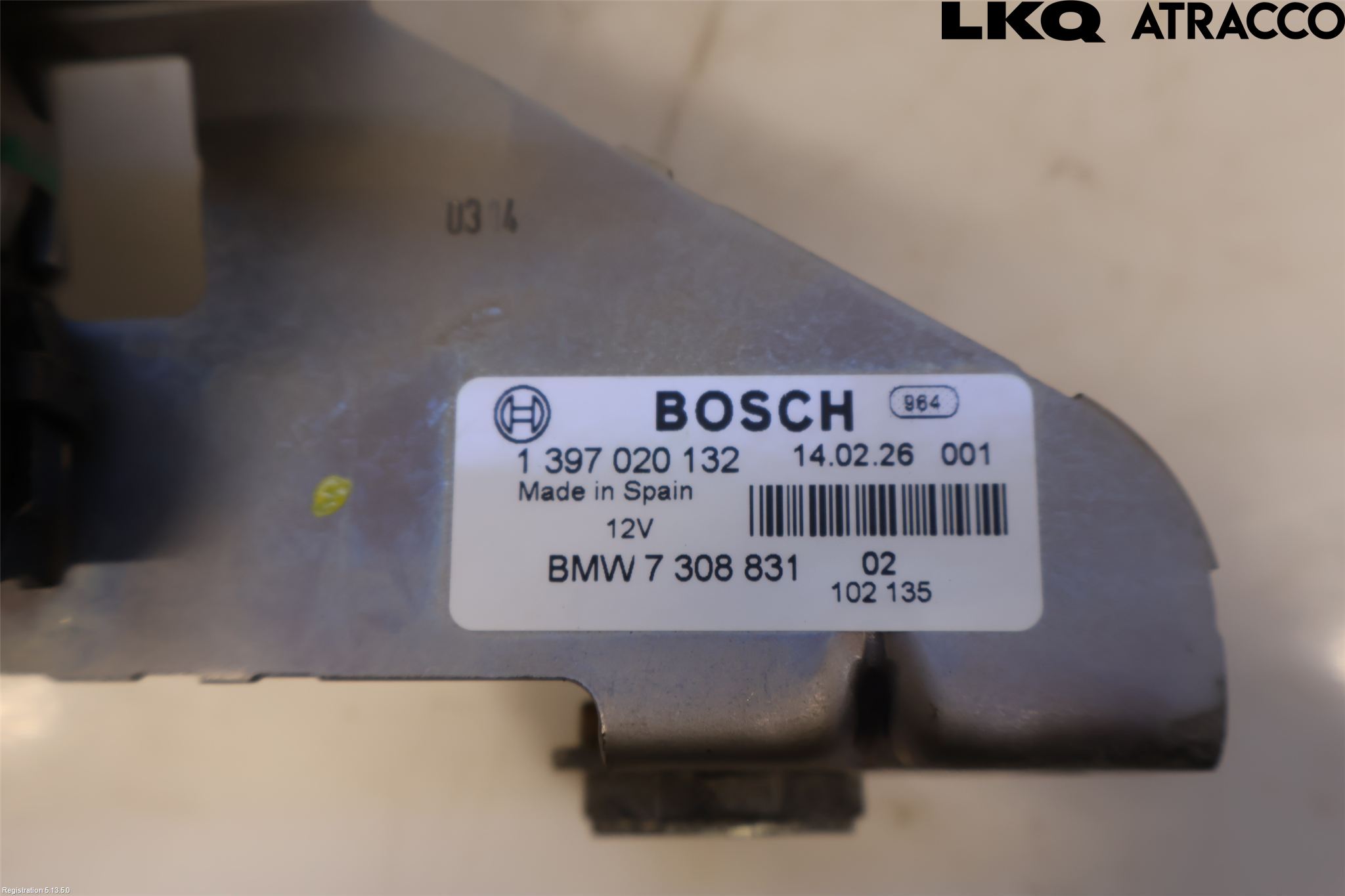 BMW 3 F30/F31/F80 12-19 Bakluke-Lokk Låsekasse
