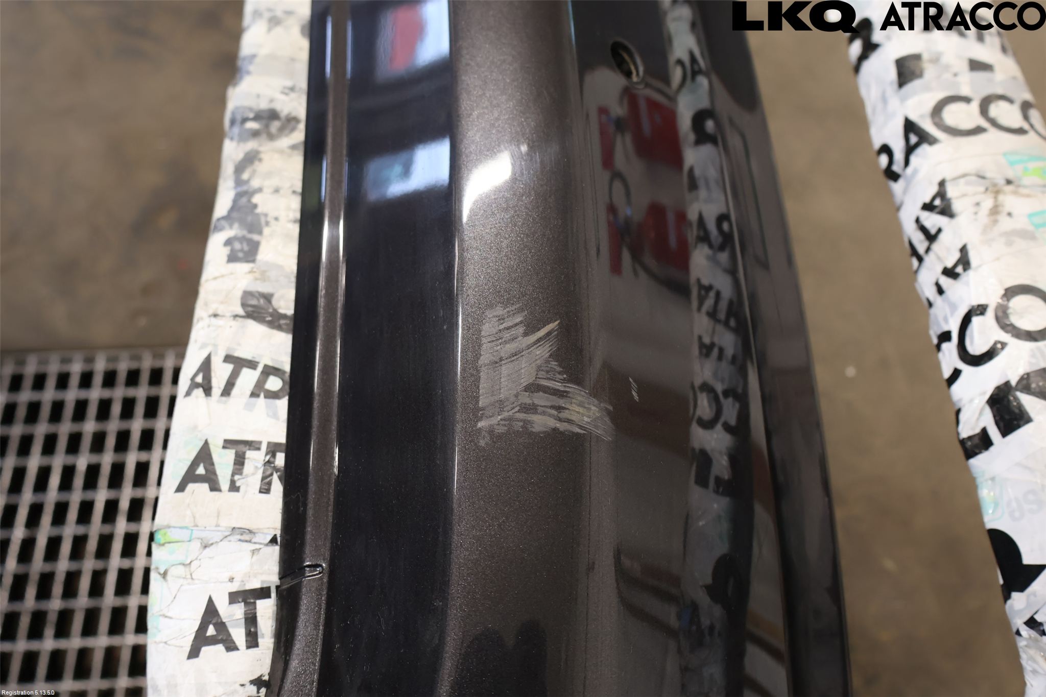 Audi A4 12-15 Støtfanger Bak Overtrekk
