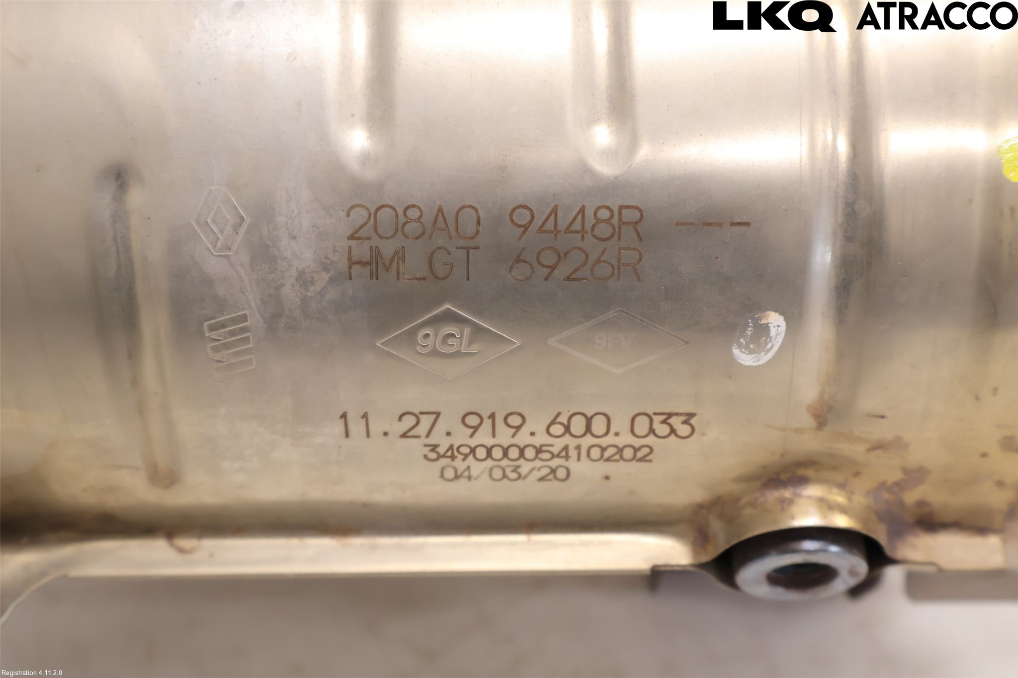Nissan QASHQAI 17-21 Eksos Partikketfilter