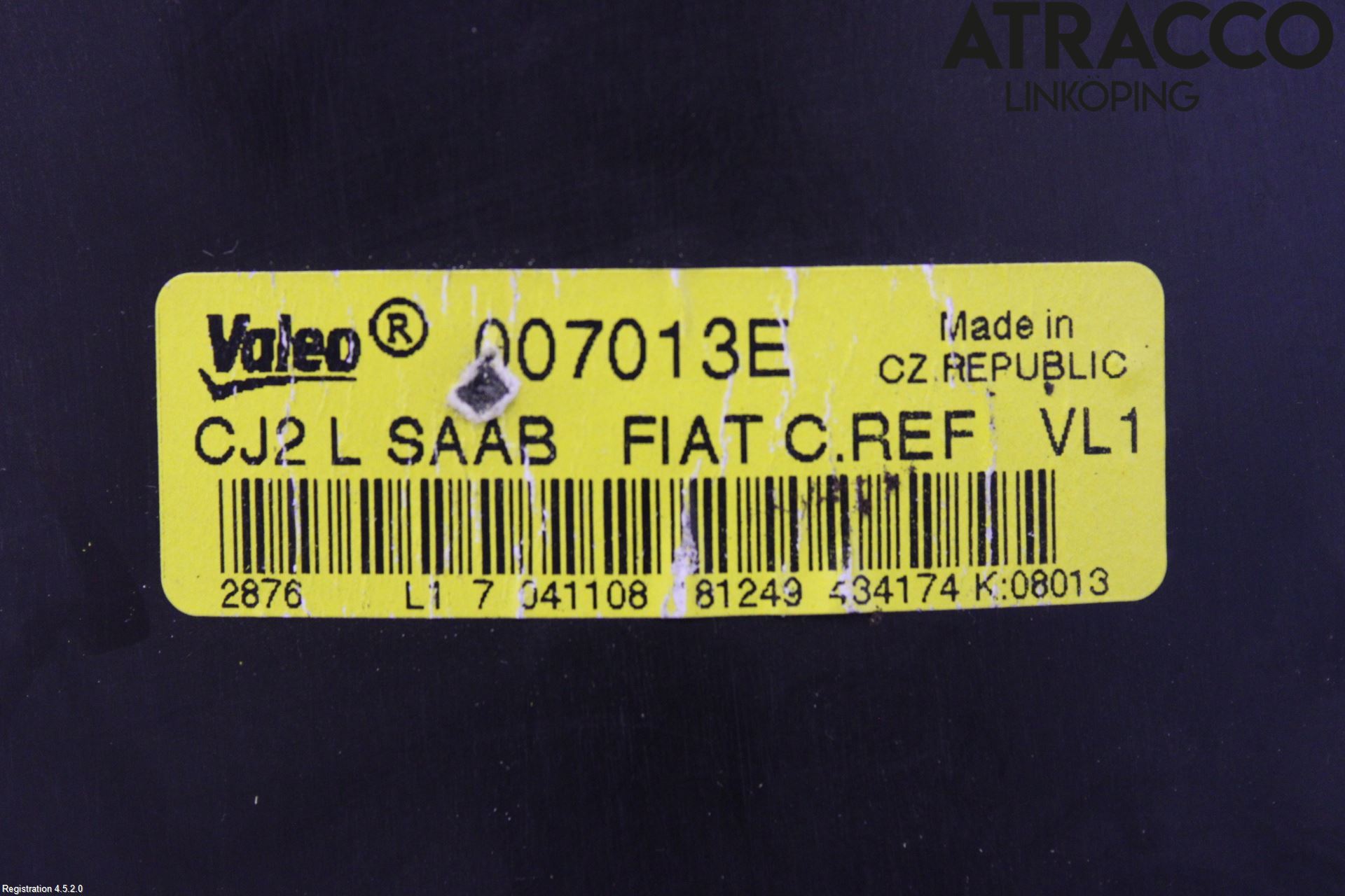 Saab 9-3 VER2/VER3 08-15 Varmeapparat Viftemotor