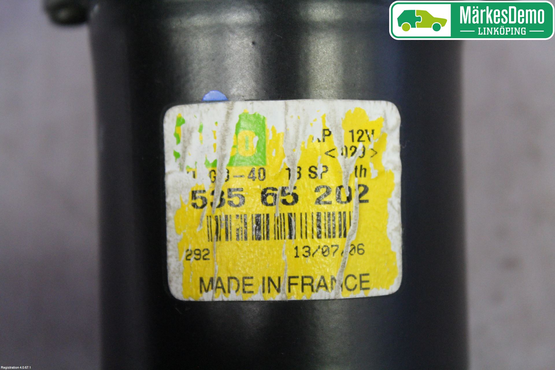 Renault SCÉNIC/GRAND 07-09 Viskermotor Frontrute