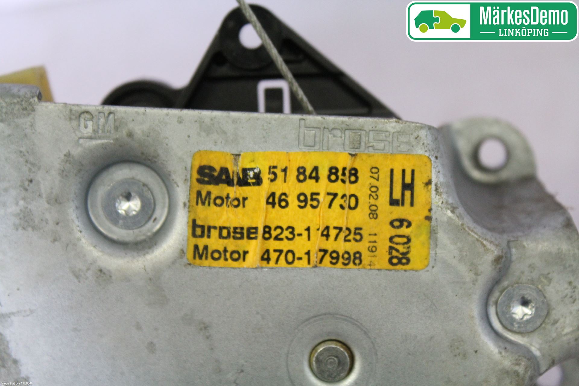 Saab 9-5     06-10 Vindusheis El Komp