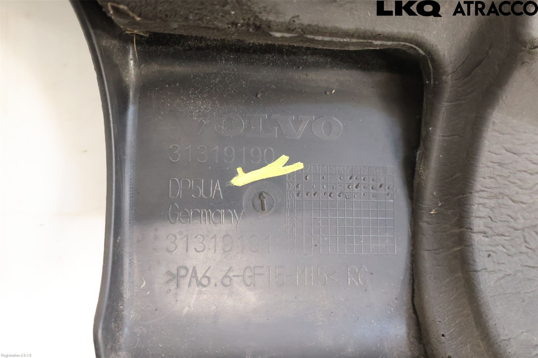Volvo S60 11-13 Motor Deksel Over Motor
