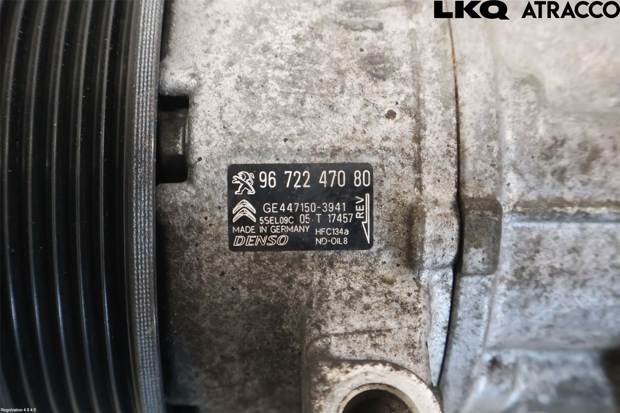 Peugeot 2008 13-20 Varme Ac Kompressor