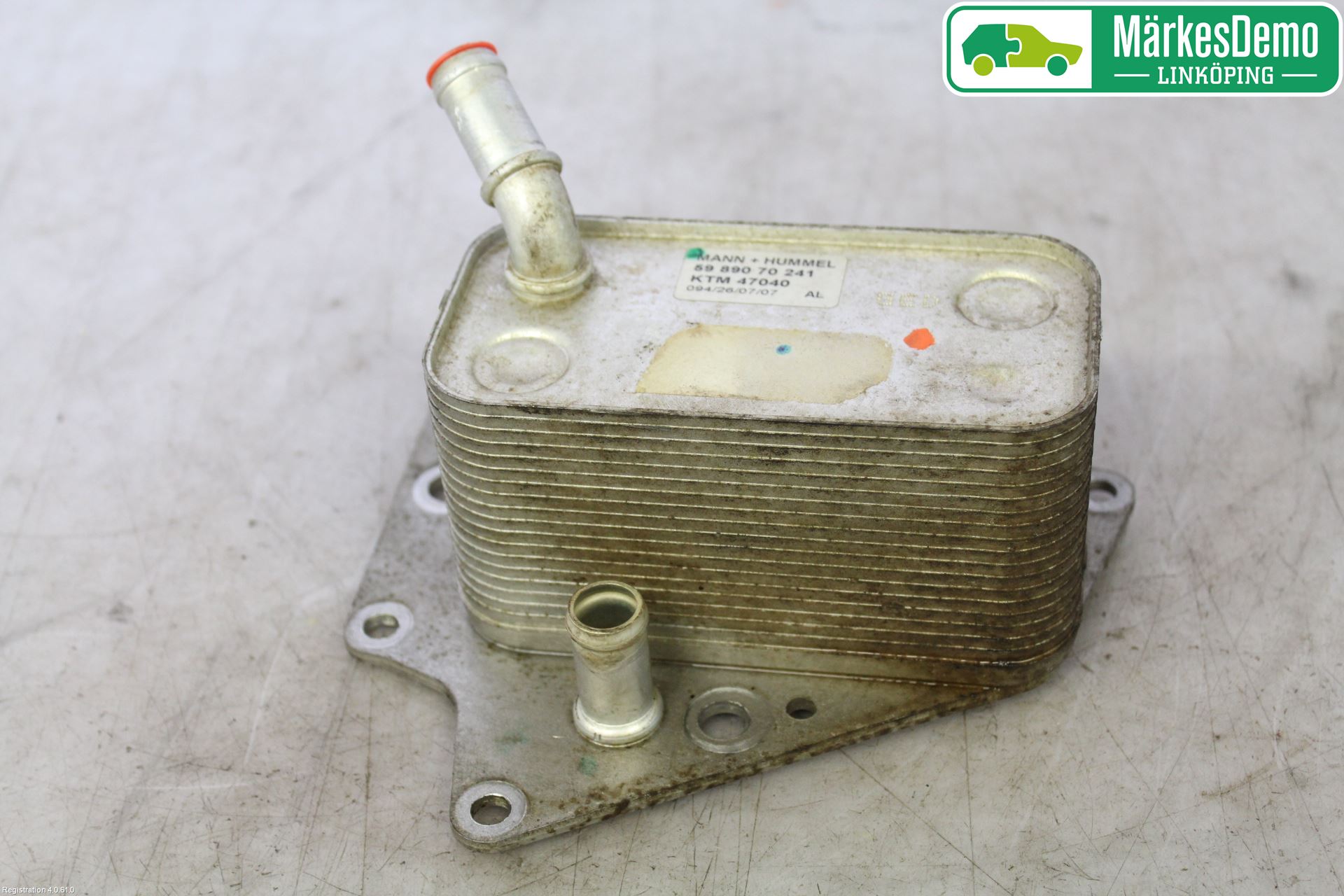 Saab 9-3 VER2/VER3 08-15 Radiator Oljekjøler Motor