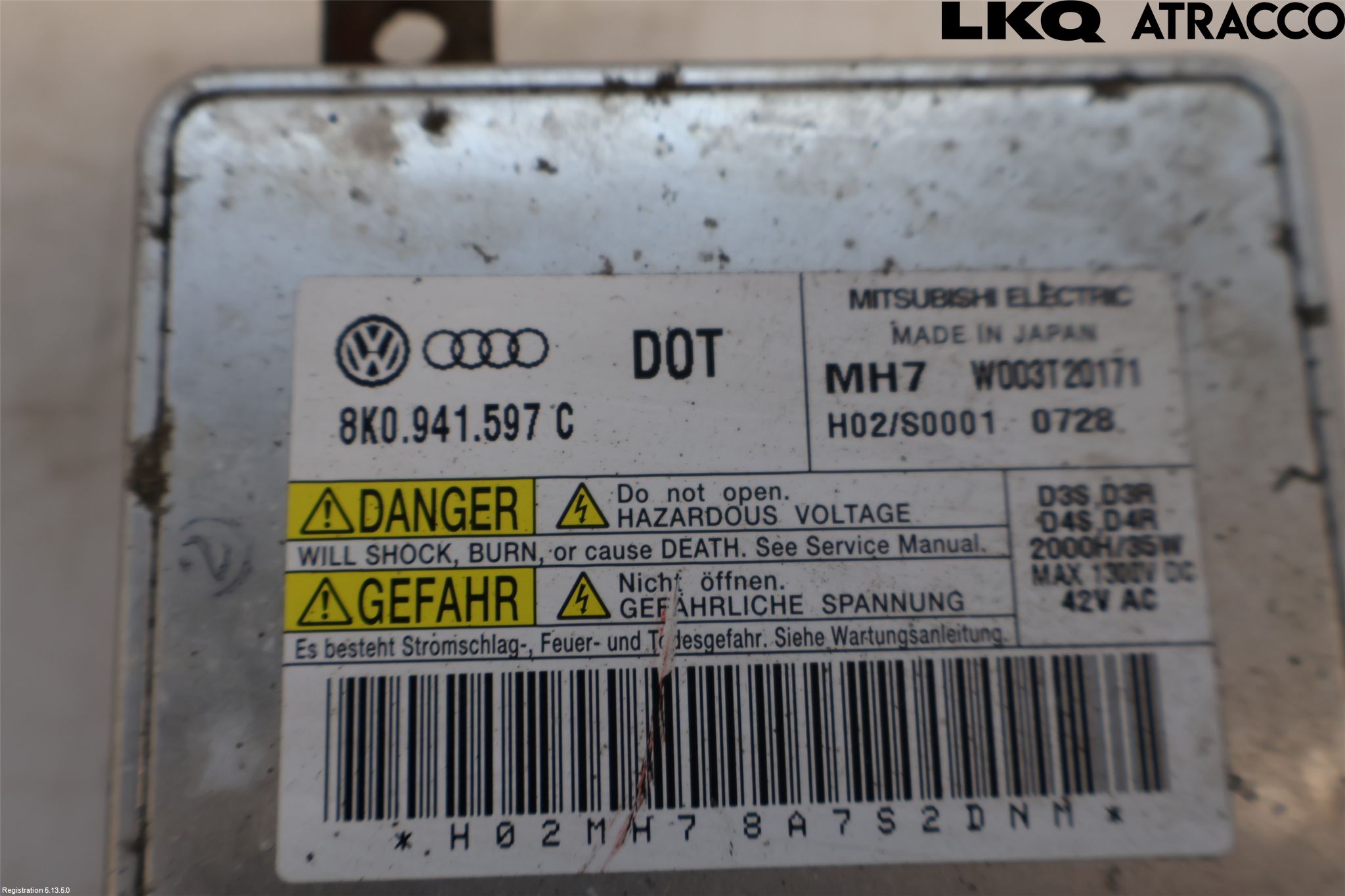 Audi A4/S4 08-11 Styreenhet Xenon