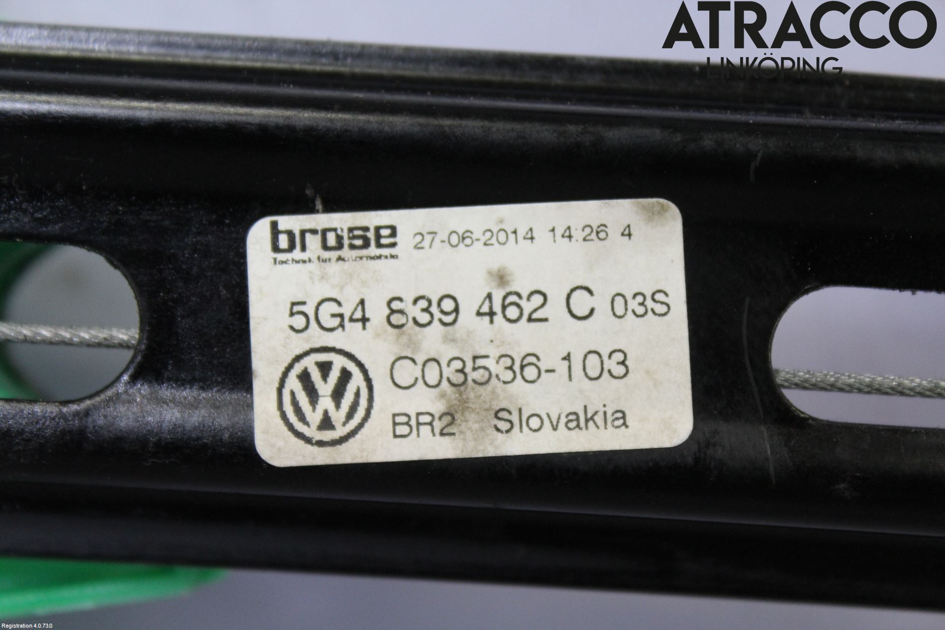 Volkswagen VW GOLF / E-GOLF VII 13-20 Vindusheis