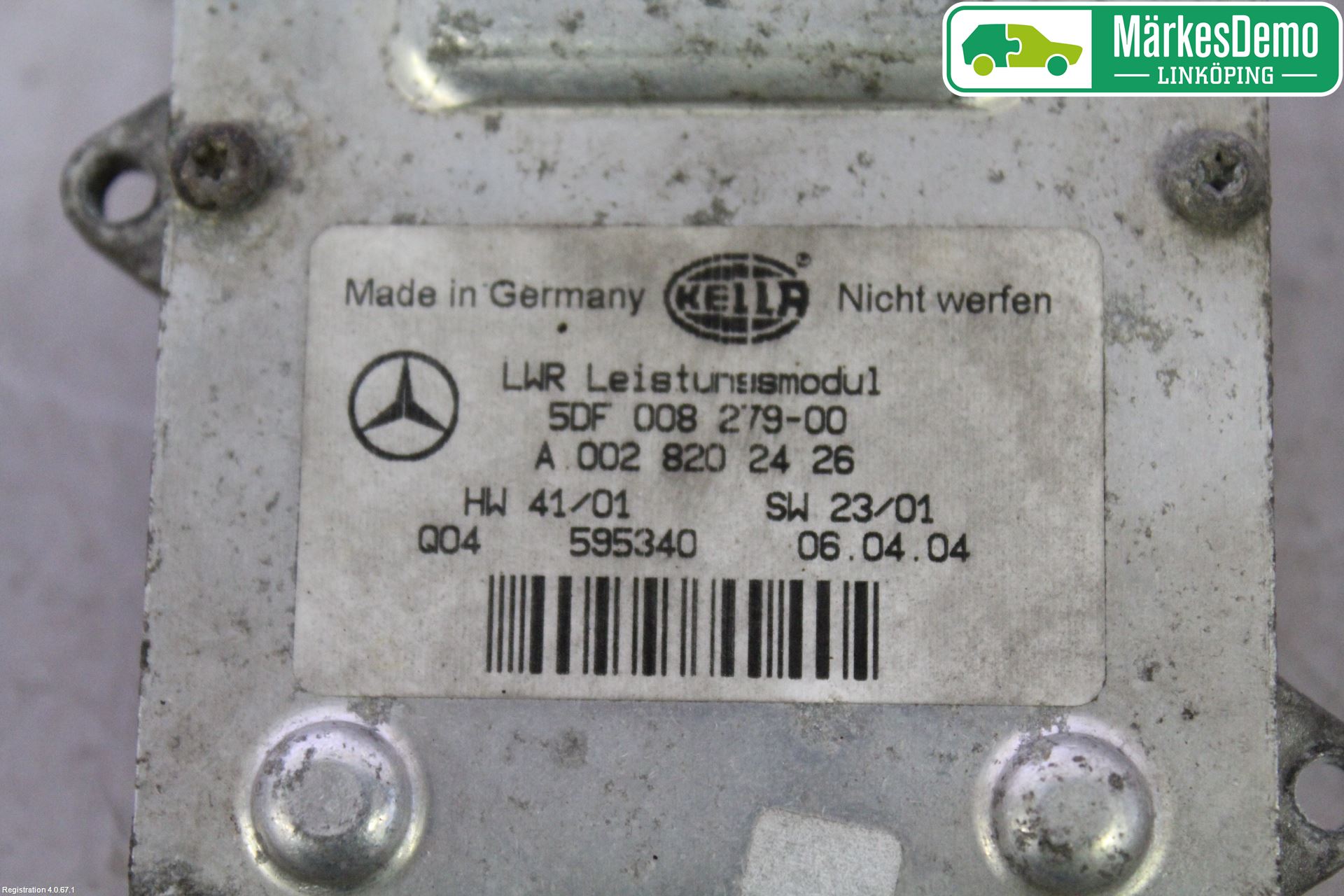 Mercedes-Benz MB E-KLASS (W211) 02-09 Styreenhet Xenon