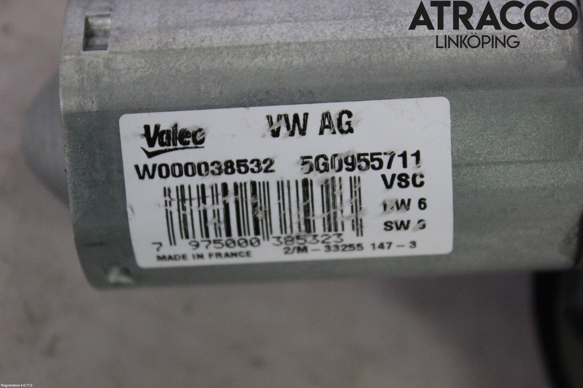 Volkswagen VW GOLF / E-GOLF VII 13-20 Viskermotor Bakluke