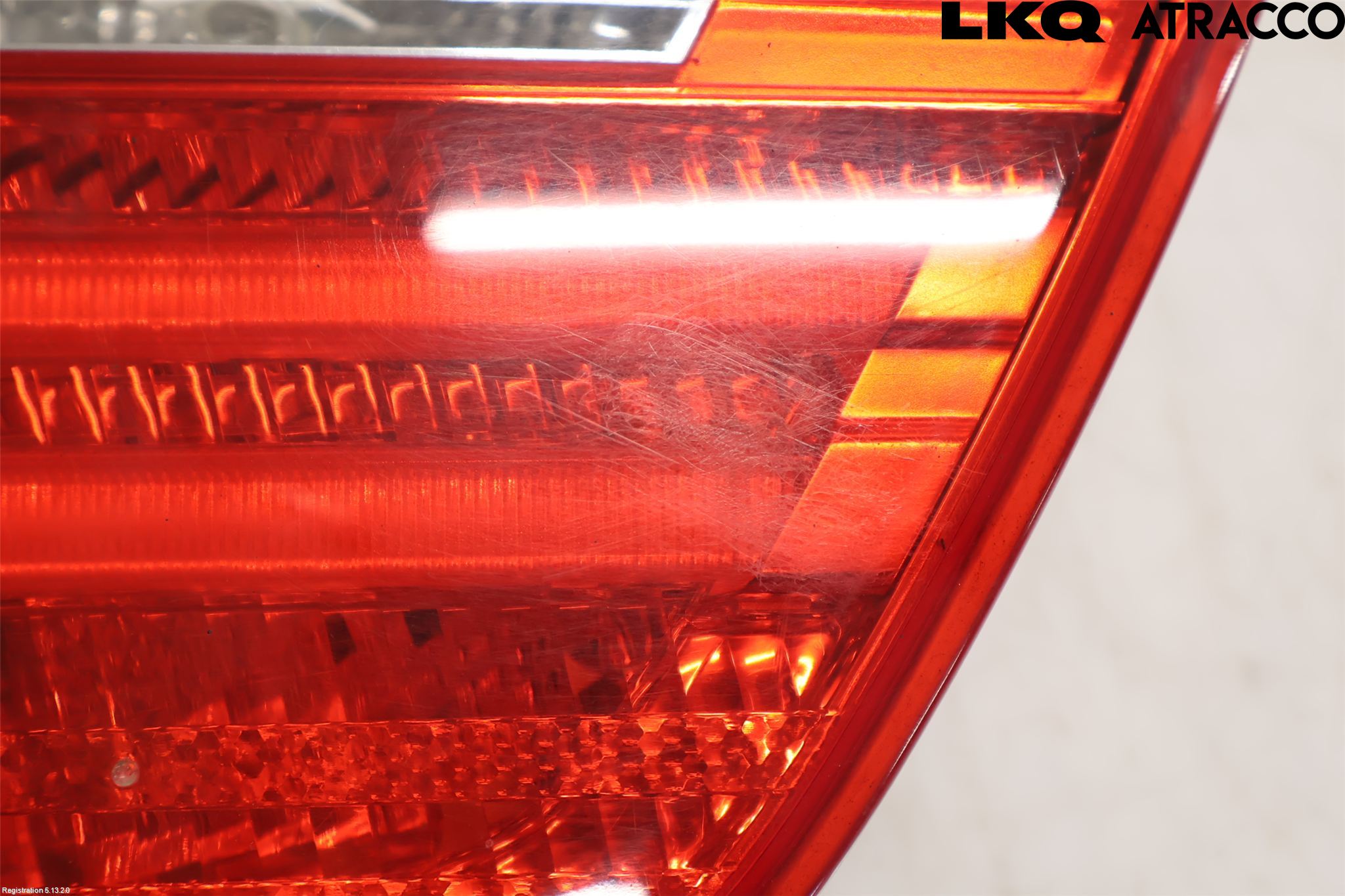 BMW 3 E90/91 SED/TOU 05-12 Baklykt Venstre  På Luke(Indre