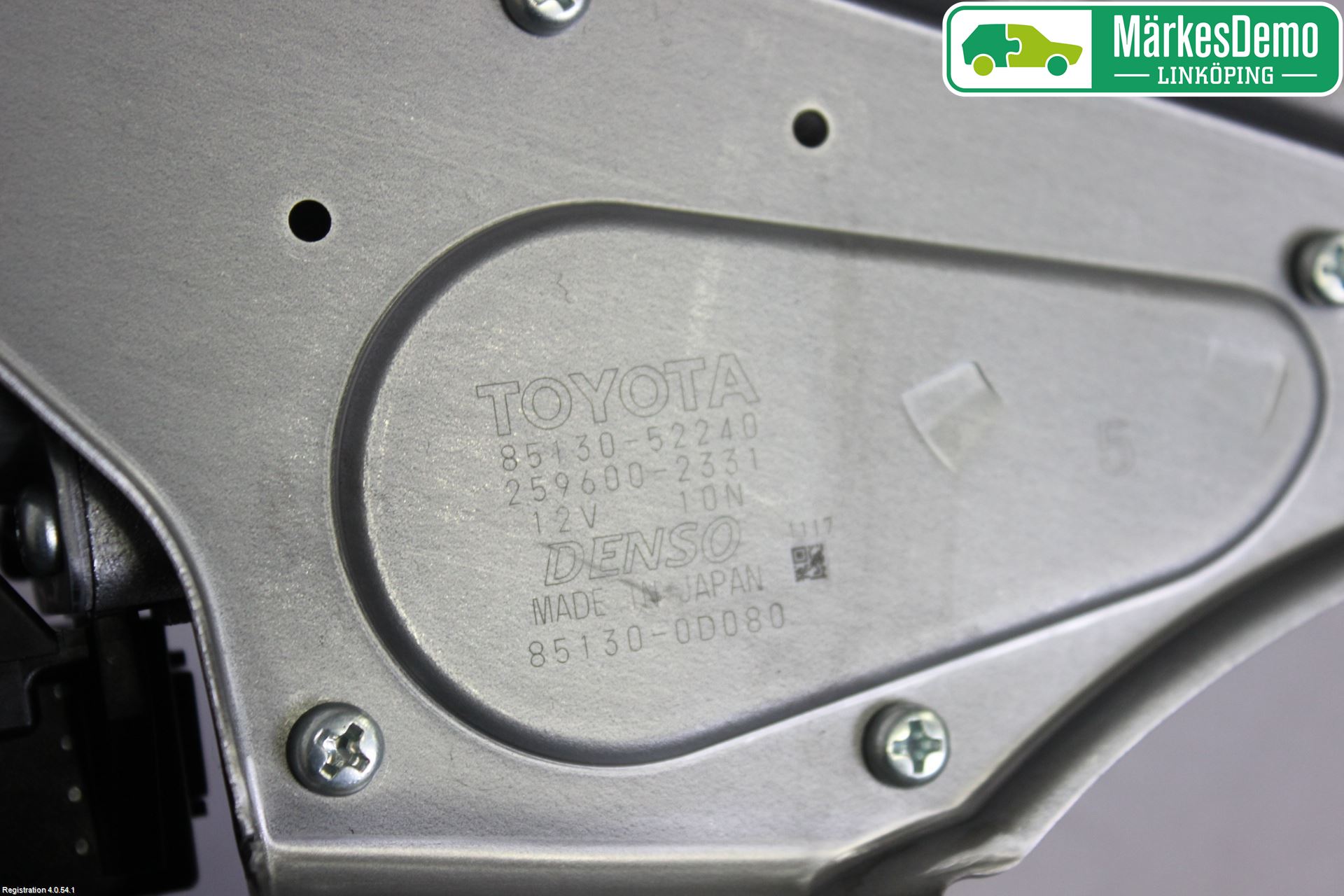 Toyota YARIS XP130 12-14 Viskermotor Bakluke