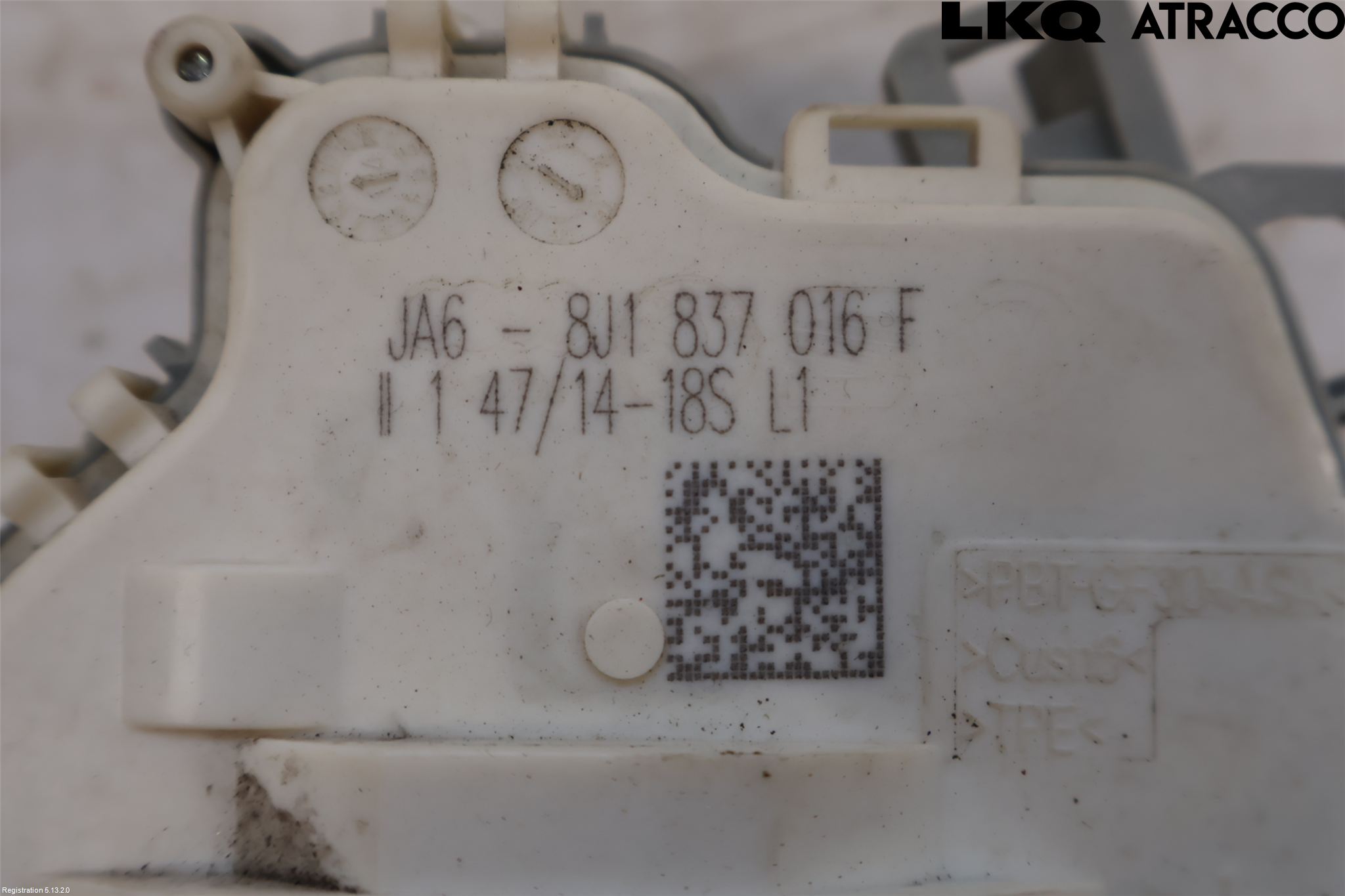 Audi A4 12-15 Dørlås - Låsekasse
