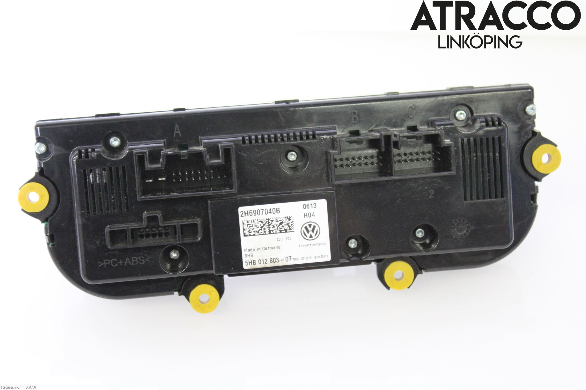 Volkswagen VW AMAROK 2H 10-22 Varme Ac Betjening-Display