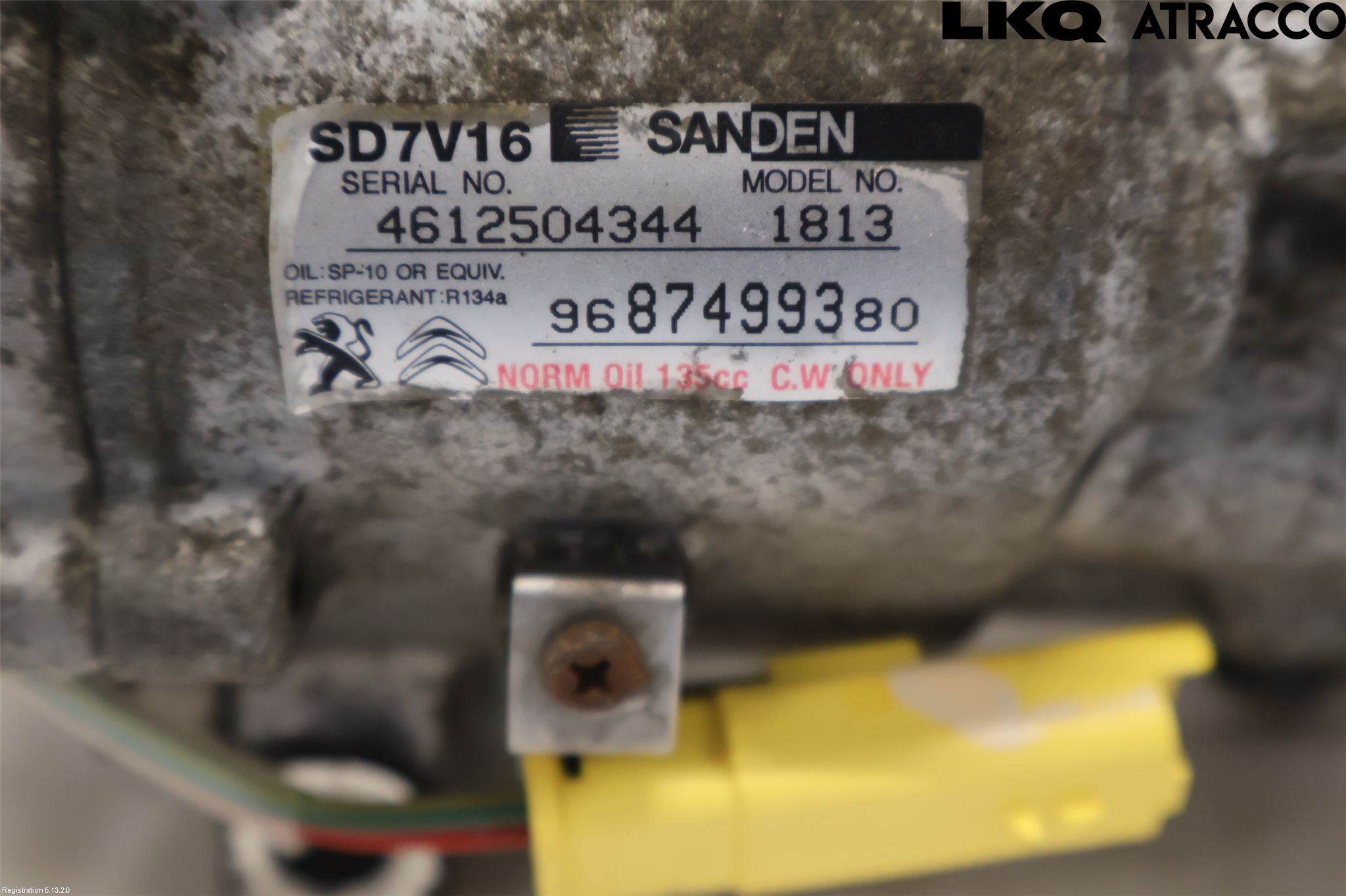 Toyota PROACE I 13-16 Varme Ac Kompressor