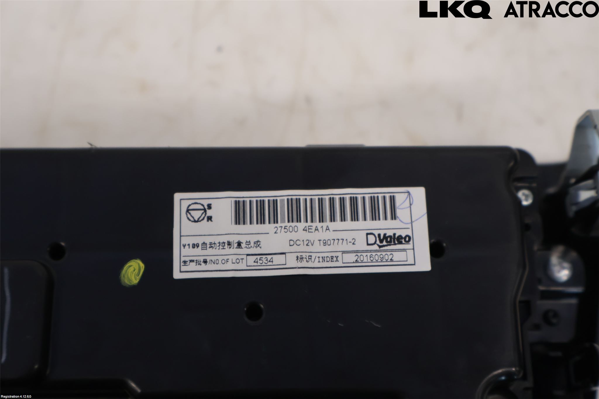 Nissan QASHQAI 14-17 Varme Ac Betjening-Display
