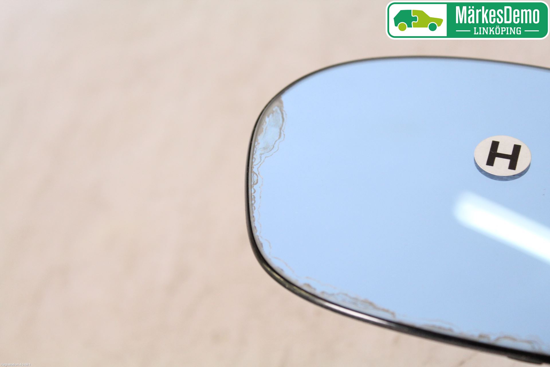 BMW 3 E90/91 SED/TOU 05-12 Speil Glass H