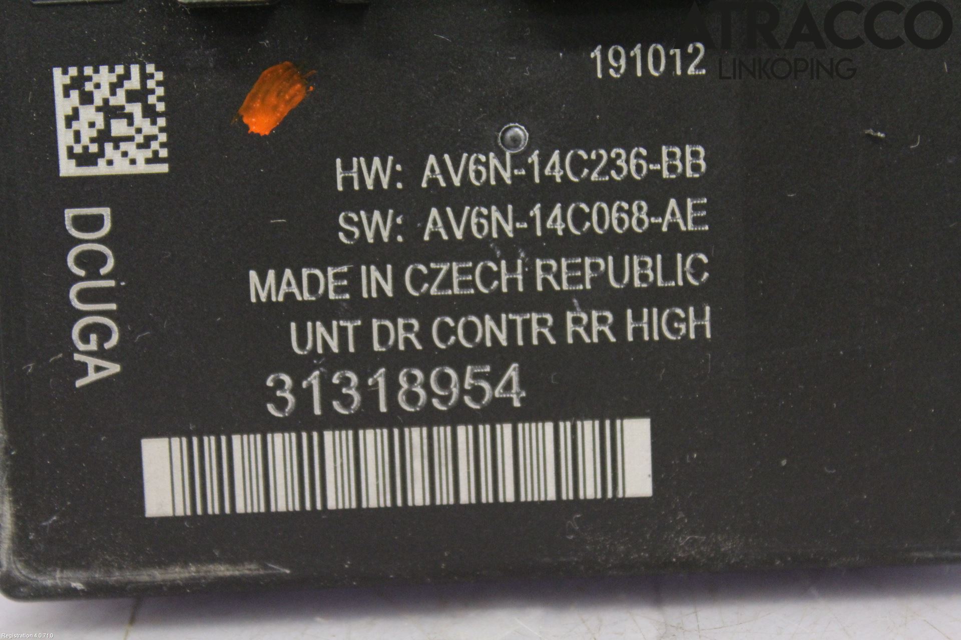 Volvo V40 12-19 Styreenhet Dør