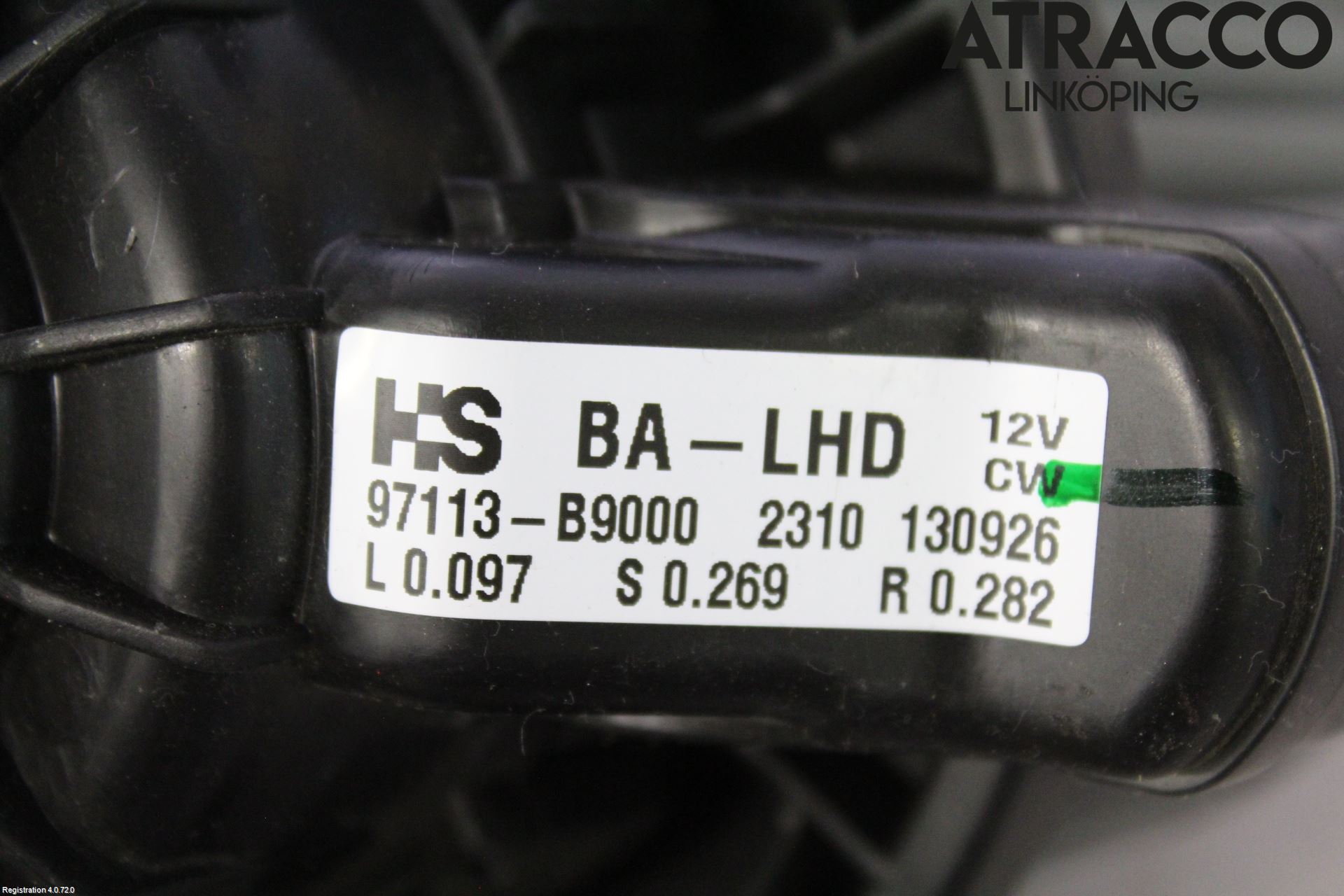 Hyundai i10 BA 14-16 Varmeapparat Viftemotor