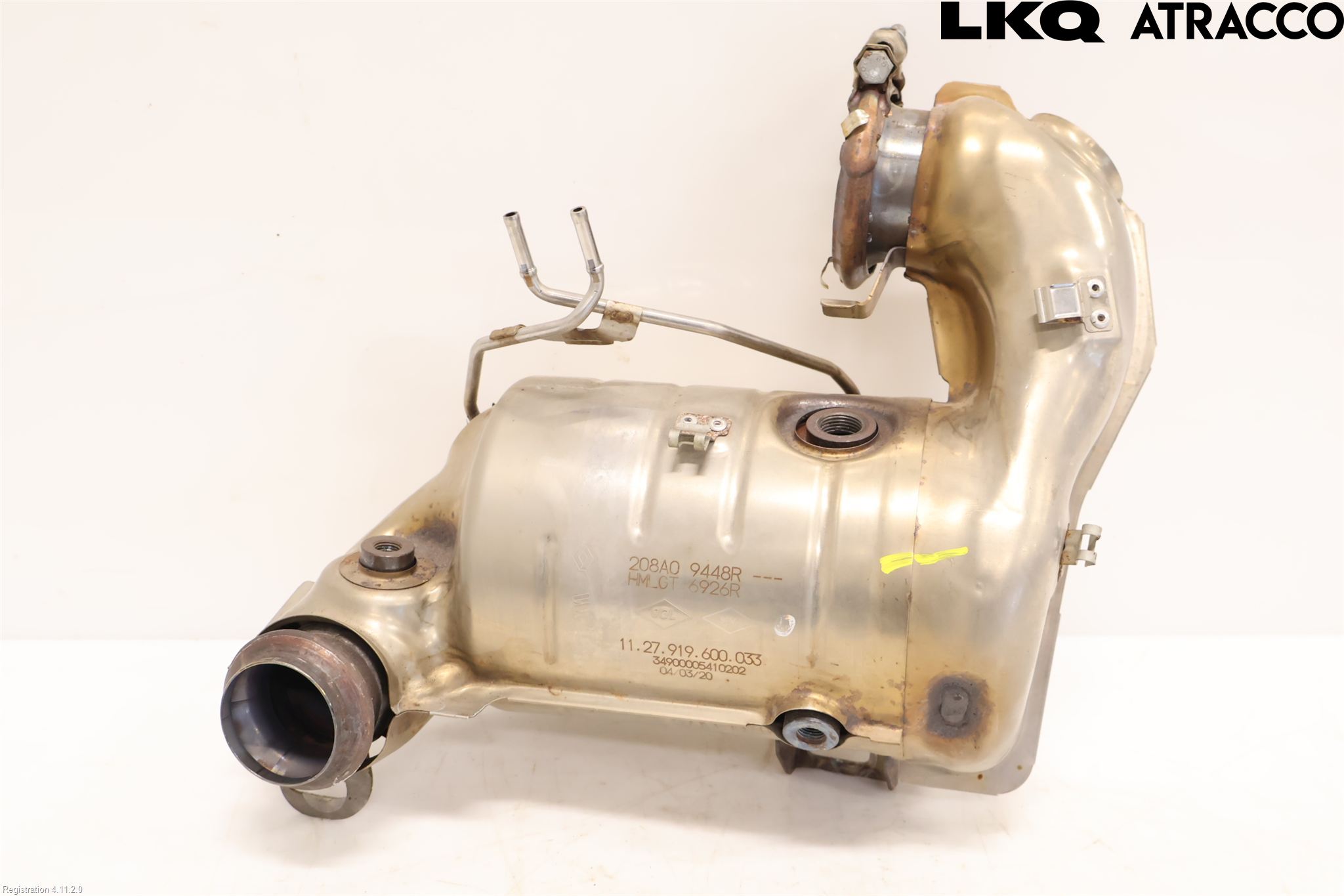 Nissan QASHQAI 17-21 Eksos Partikketfilter