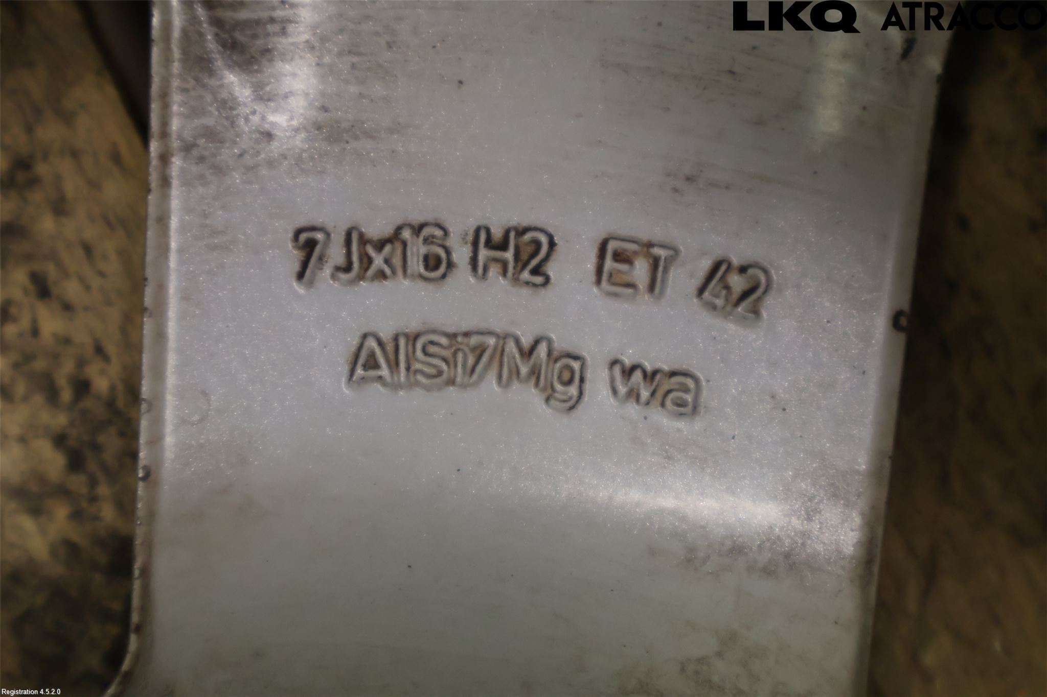 Audi A4/S4 05-07 Felg Aluminium Sett 4Stk