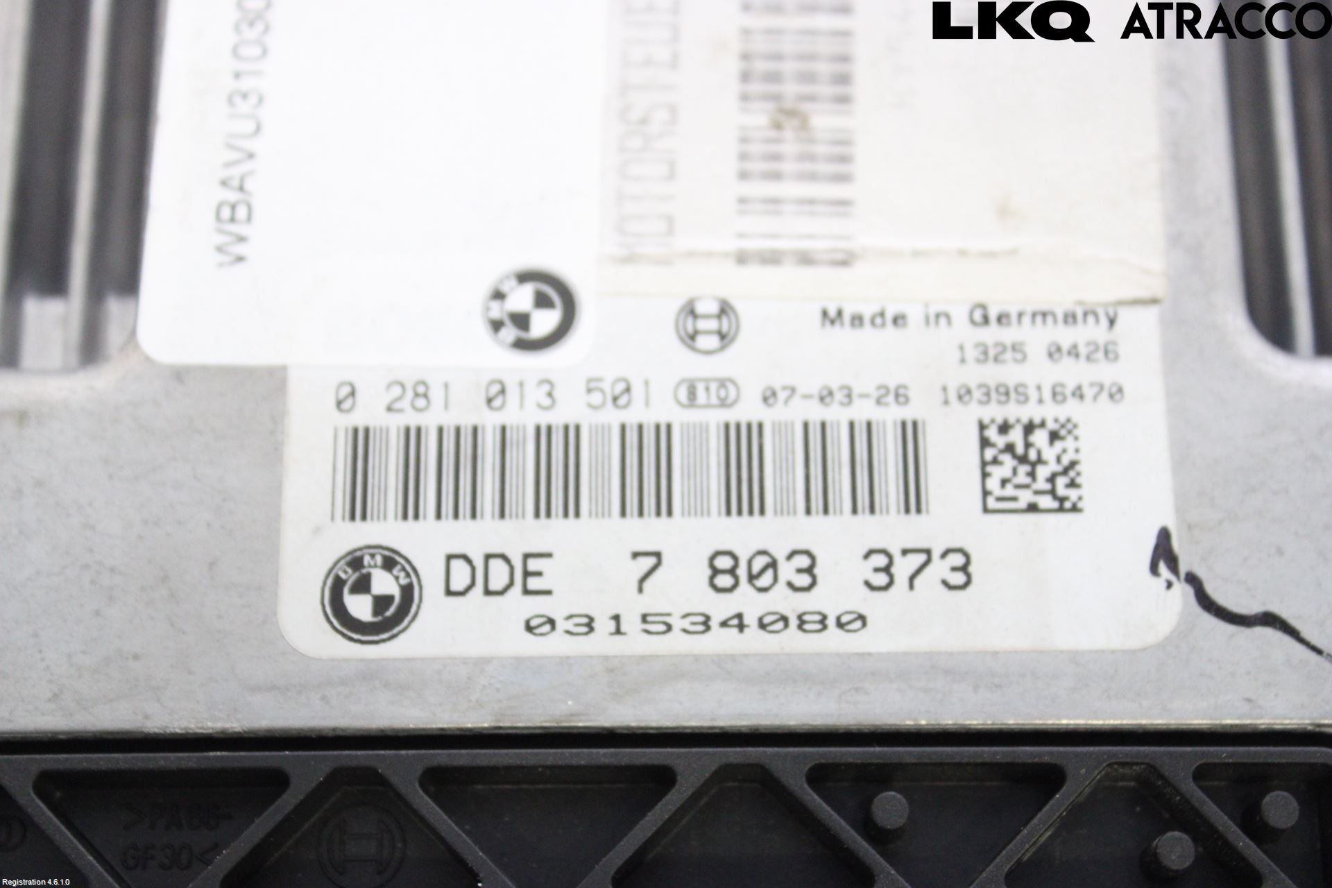 BMW 5 E60/61 Sed/Tou 02-10 Styreenhet Dieselpumpe