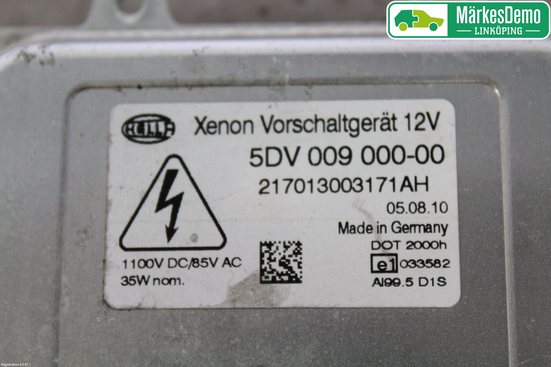 Saab 9-3 VER2/VER3 08-15 Styreenhet Xenon