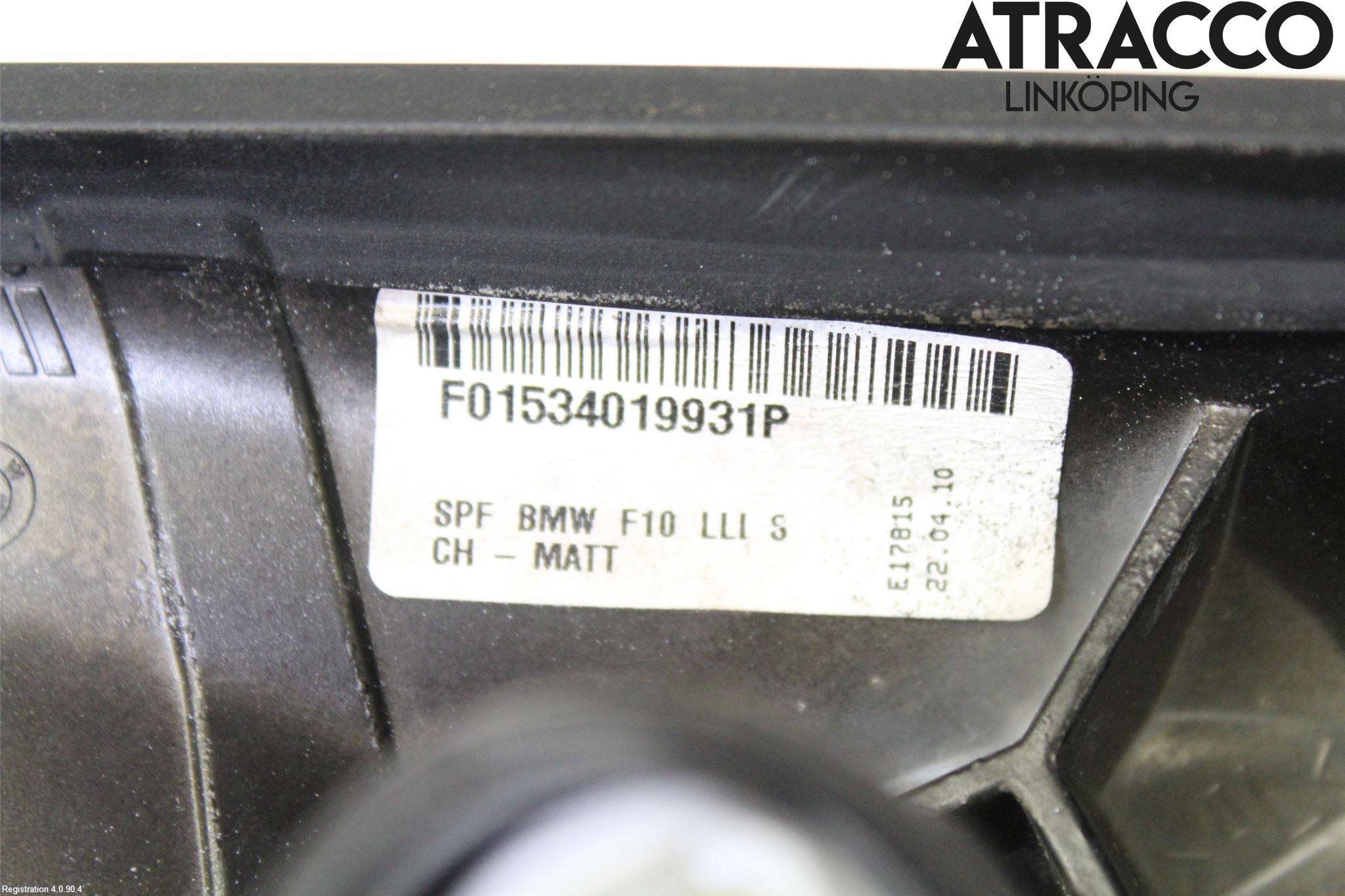 BMW 5 F10/F11/F18 09-17 Speil V M-El Justering