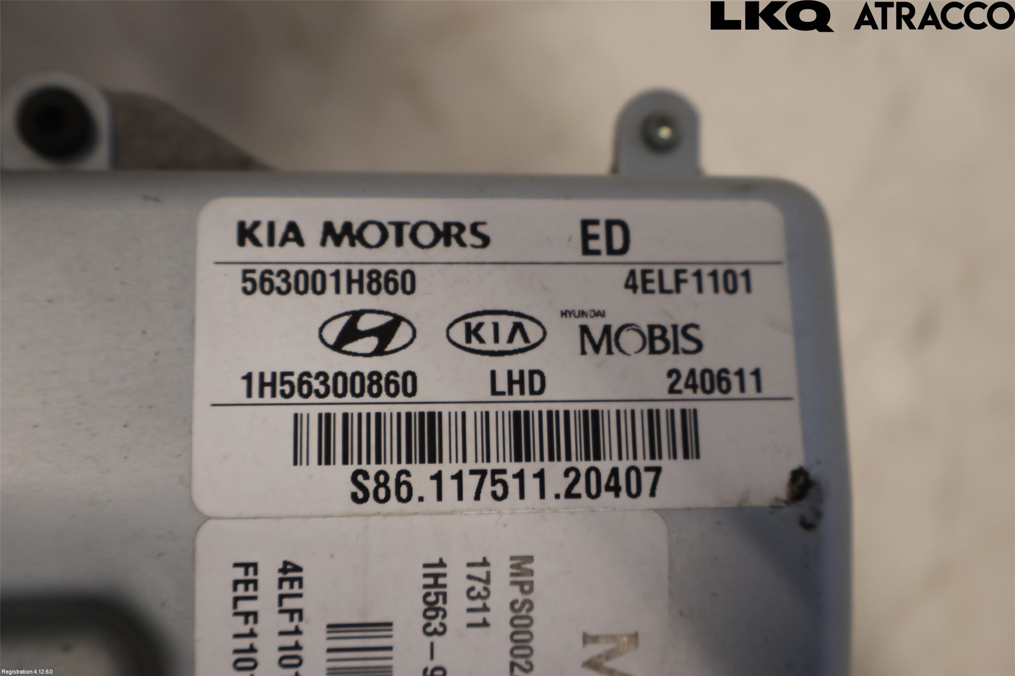 Kia CEED 06-12 Rattakselaggregat Innebygd Servo