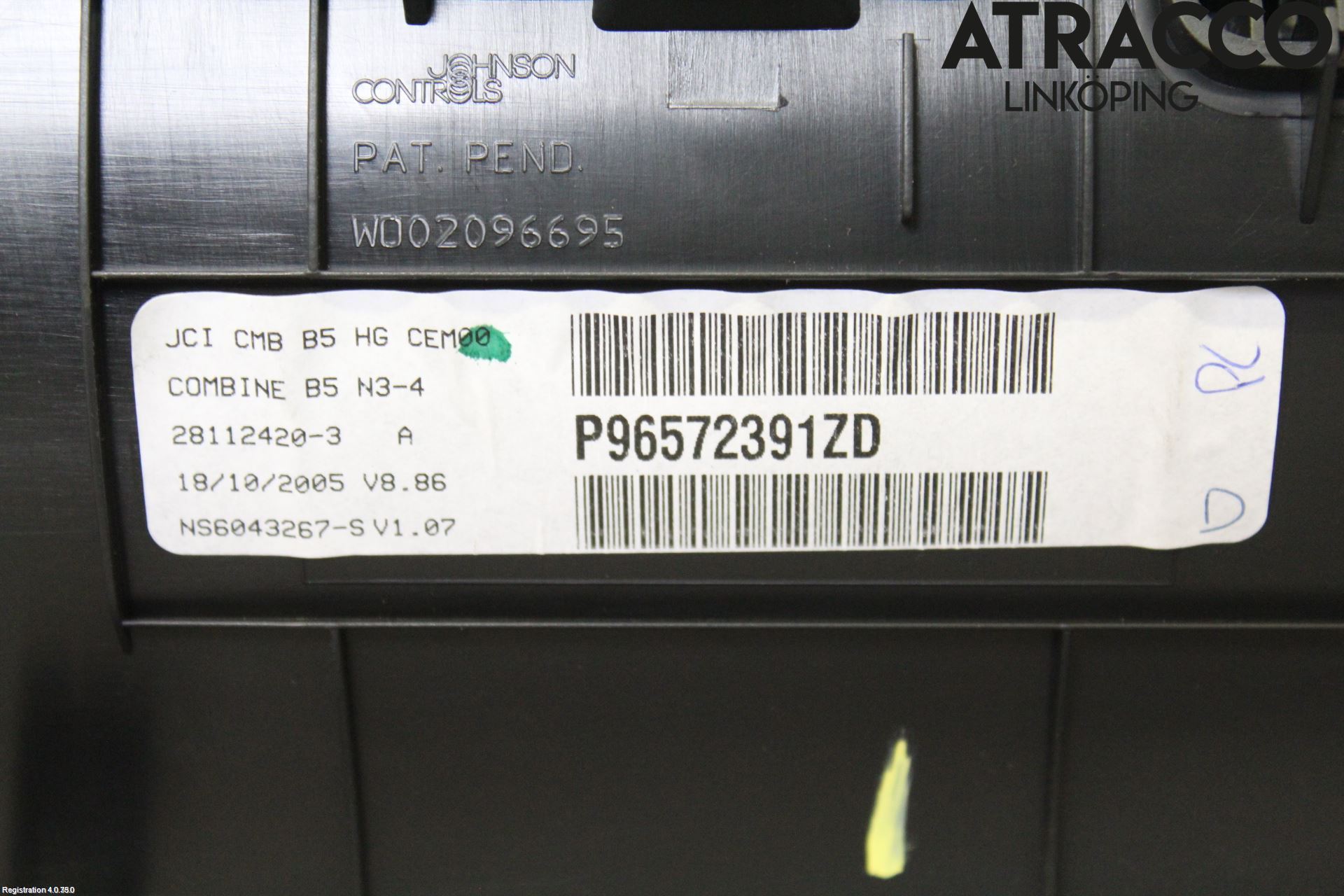 Citroen C4 I   05-10 Instr Kombinert