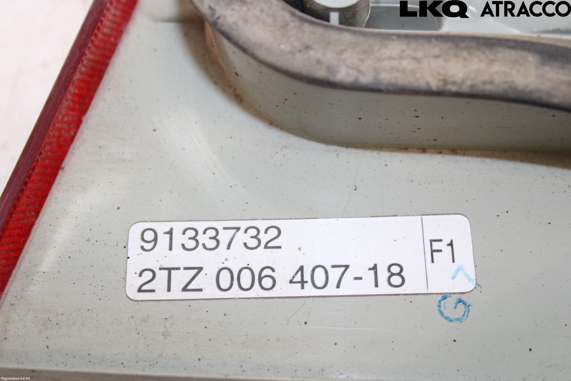 Volvo 940 91-98 Baklykt Høyre  På Luke(Indre)