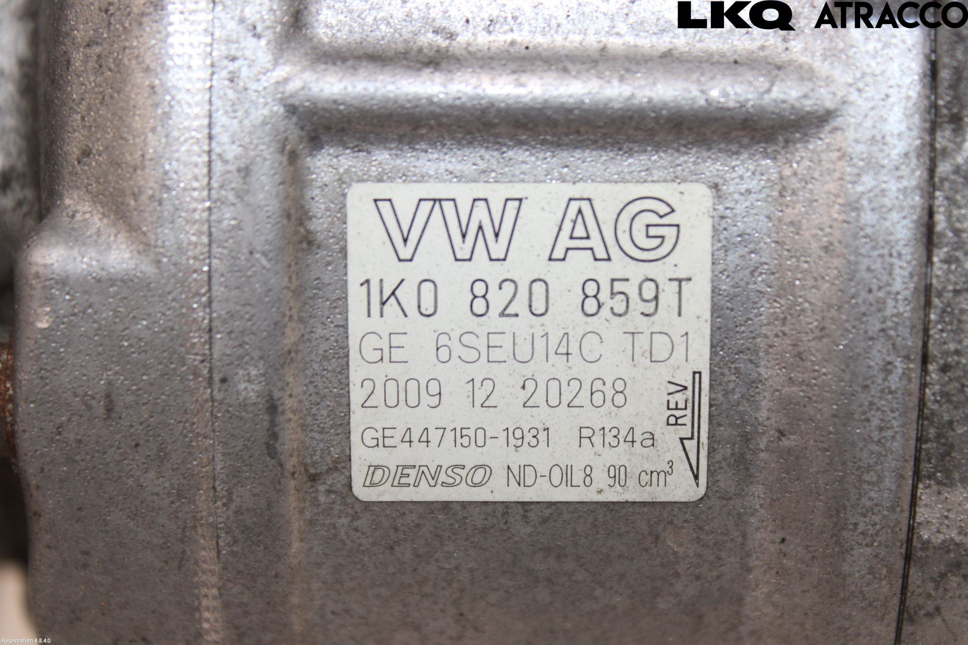 Volkswagen VW PASSAT 05-11 Varme Ac Kompressor