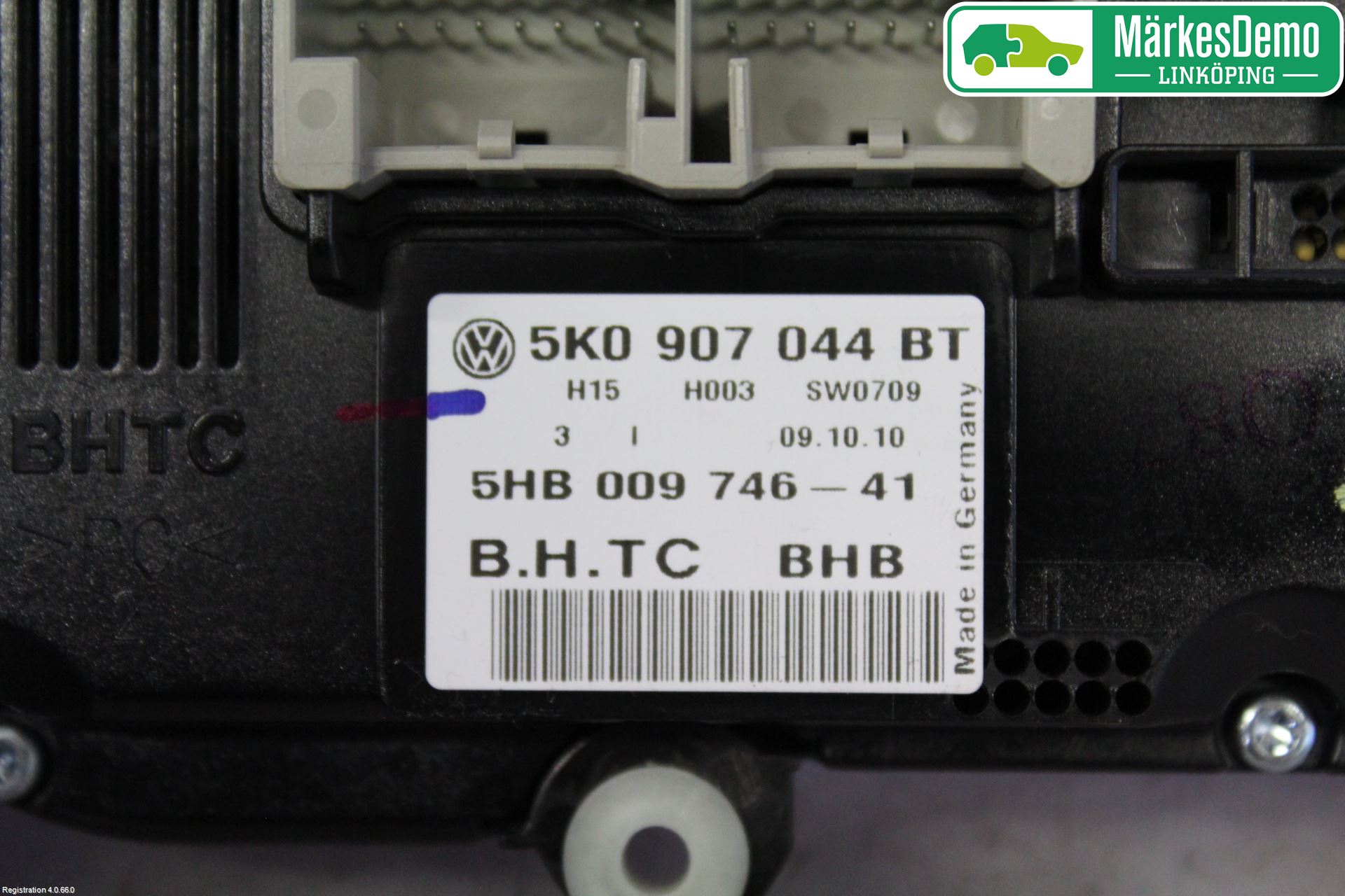 Volkswagen VW PASSAT CC 08-16 Varme Ac Betjening-Display