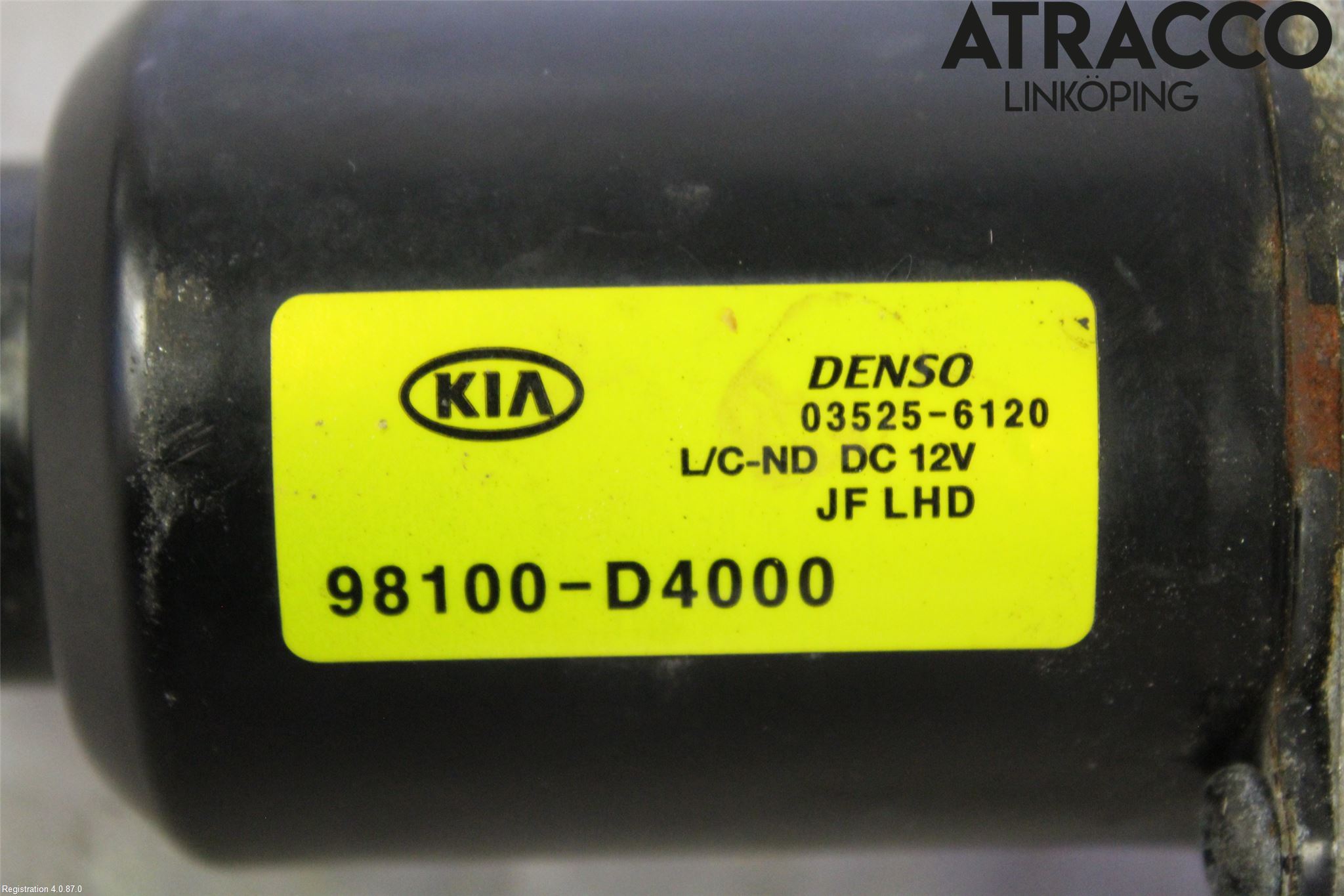 Kia OPTIMA 16-20 Viskermotor Frontrute