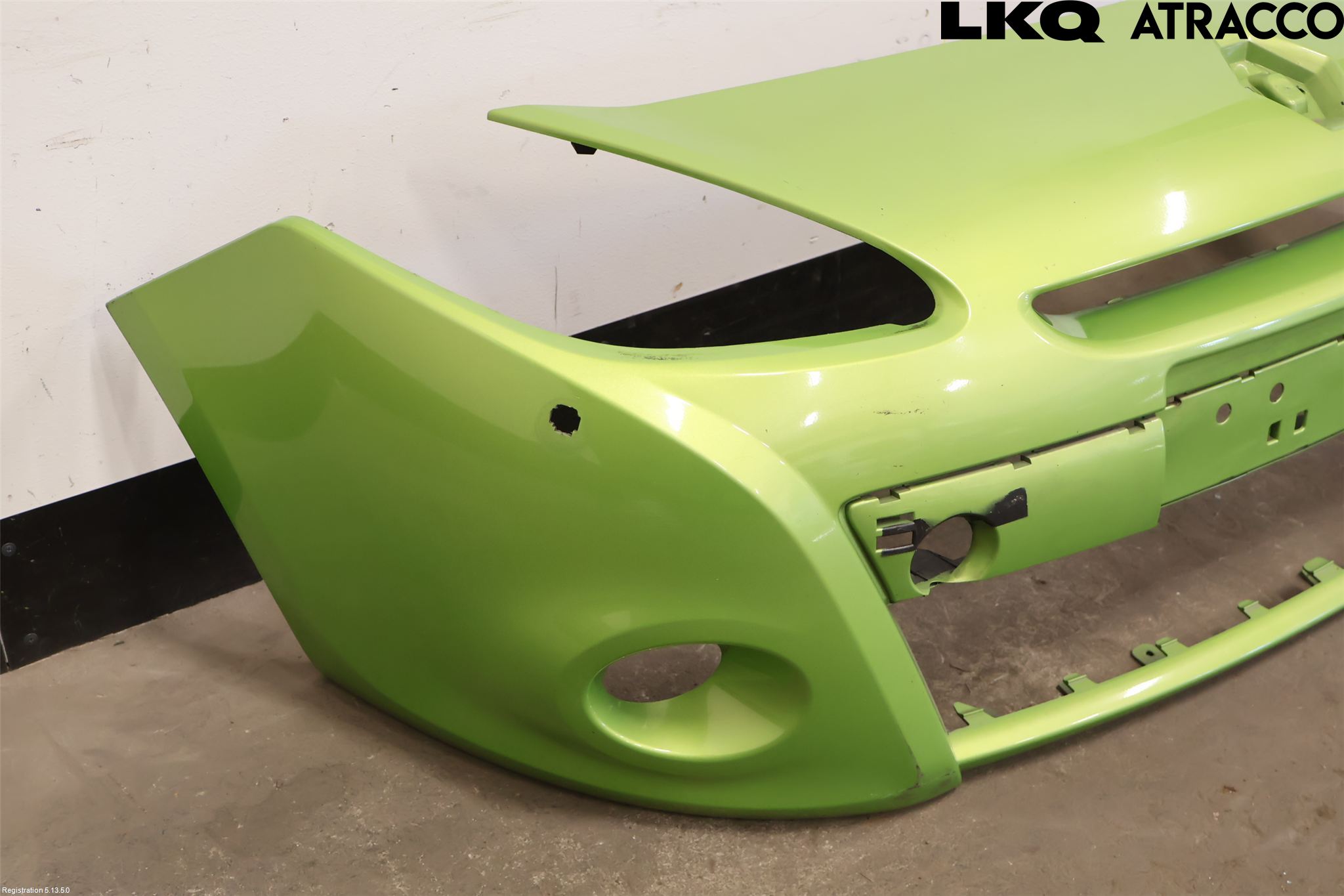 Renault CLIO III  09-12 Støtfanger Foran Plastdeksel