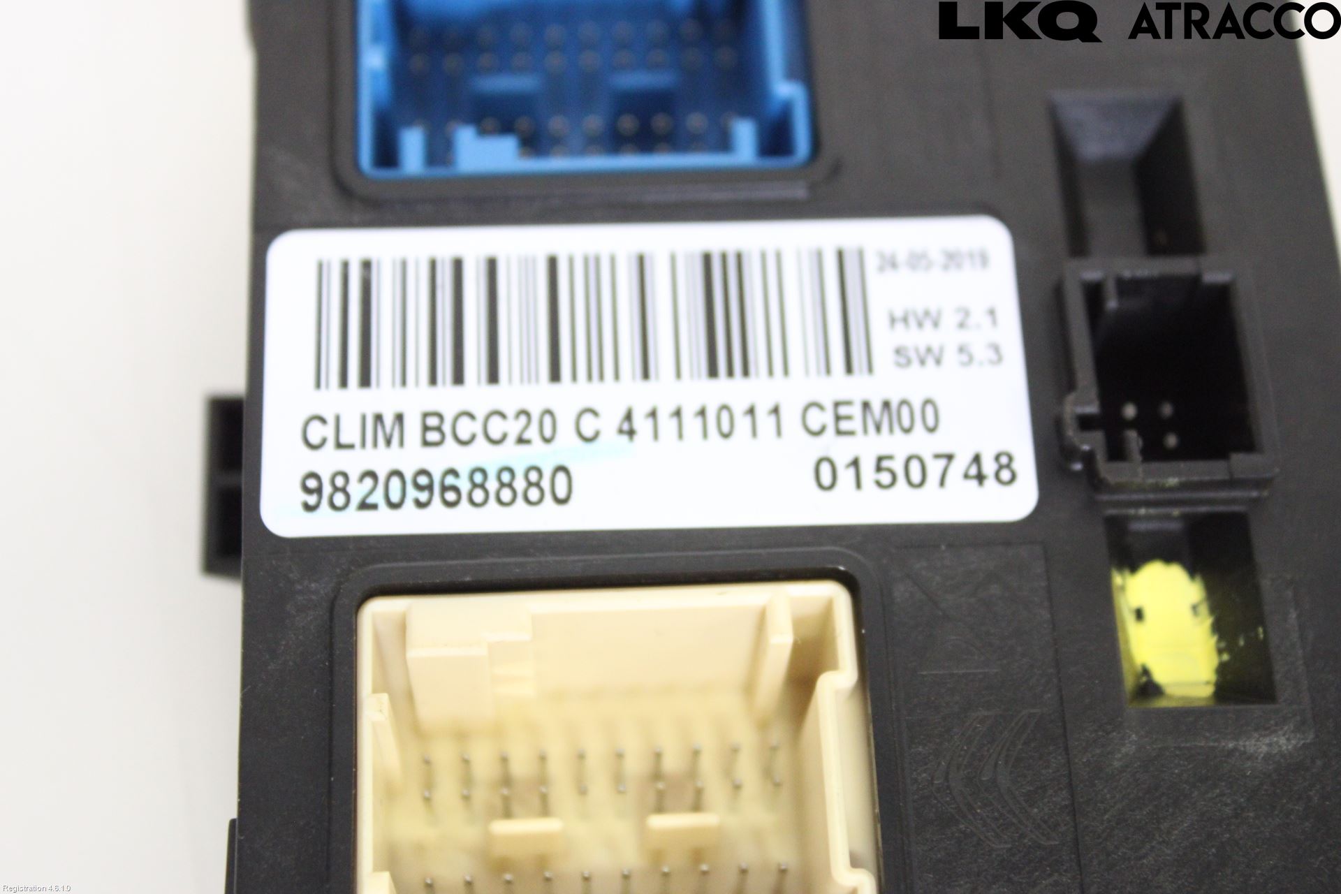 Peugeot 3008 17-24 Varme Ac Betjening-Display