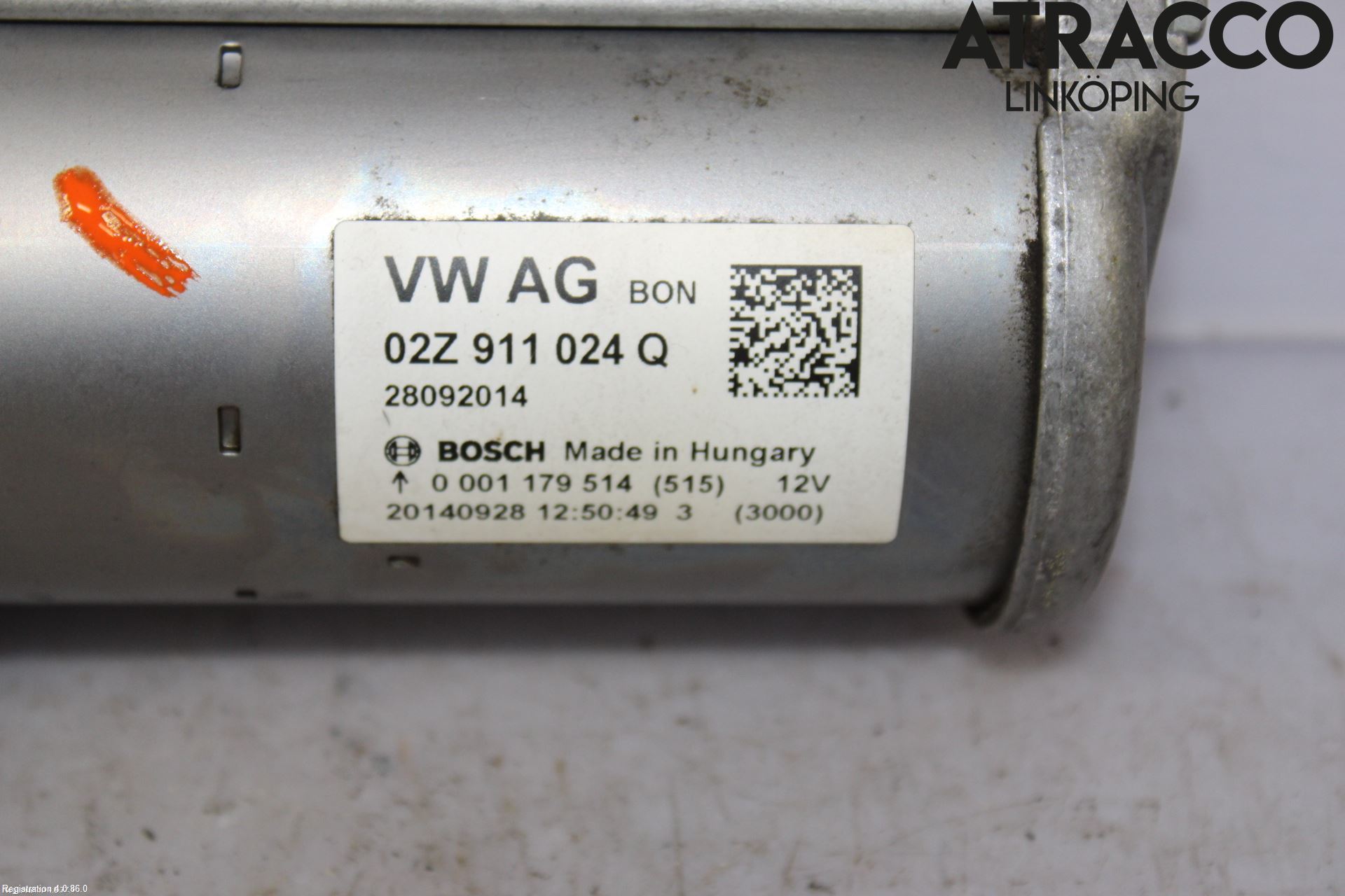 Volkswagen VW GOLF / E-GOLF VII 13-20 Startmotor