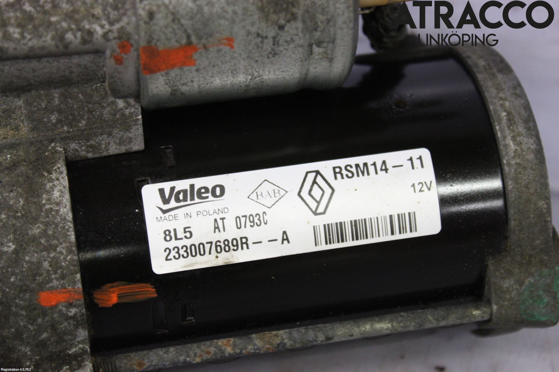 Dacia DUSTER 10-17 Startmotor Diesel