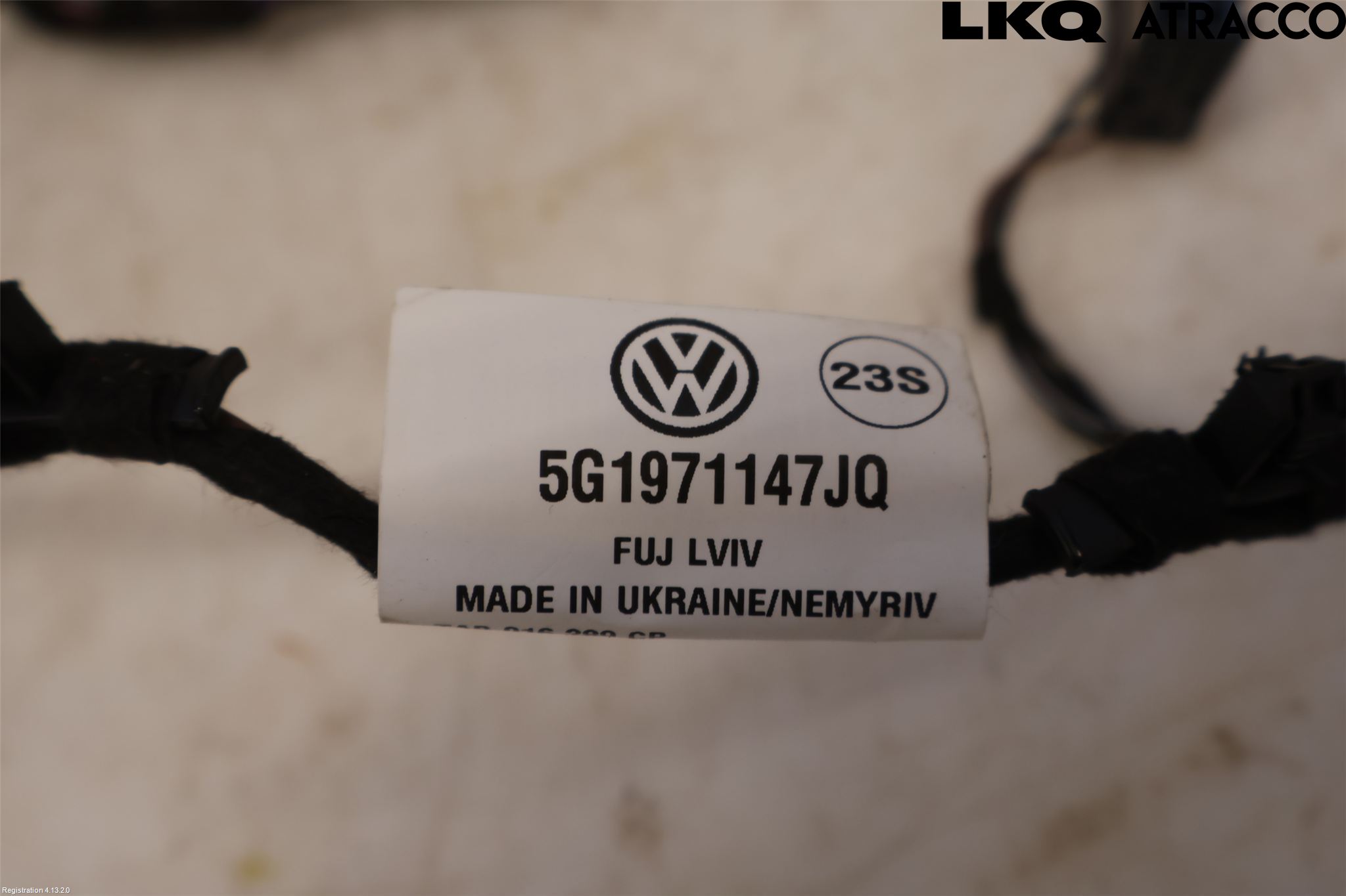 Volkswagen VW GOLF / E-GOLF VII 13-20 Ledningsnett