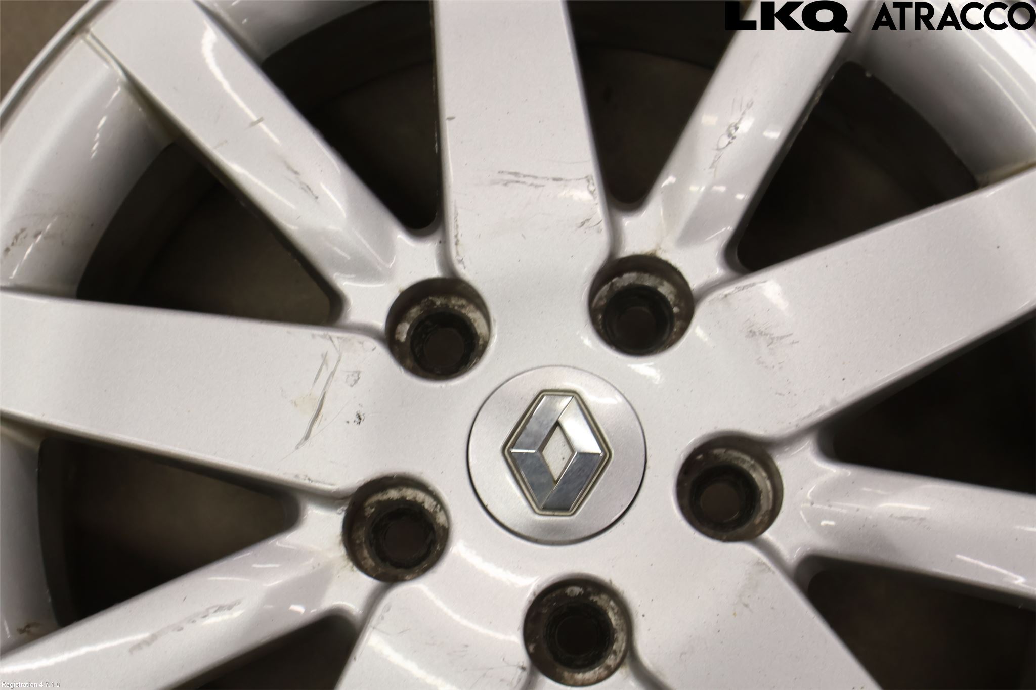 Renault MEGANE III 09-15 Felg Aluminium Sett 4Stk