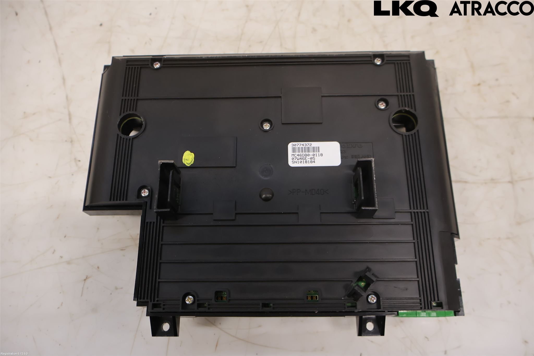 Volvo V70 08-13 Varme Ac Betjening-Display
