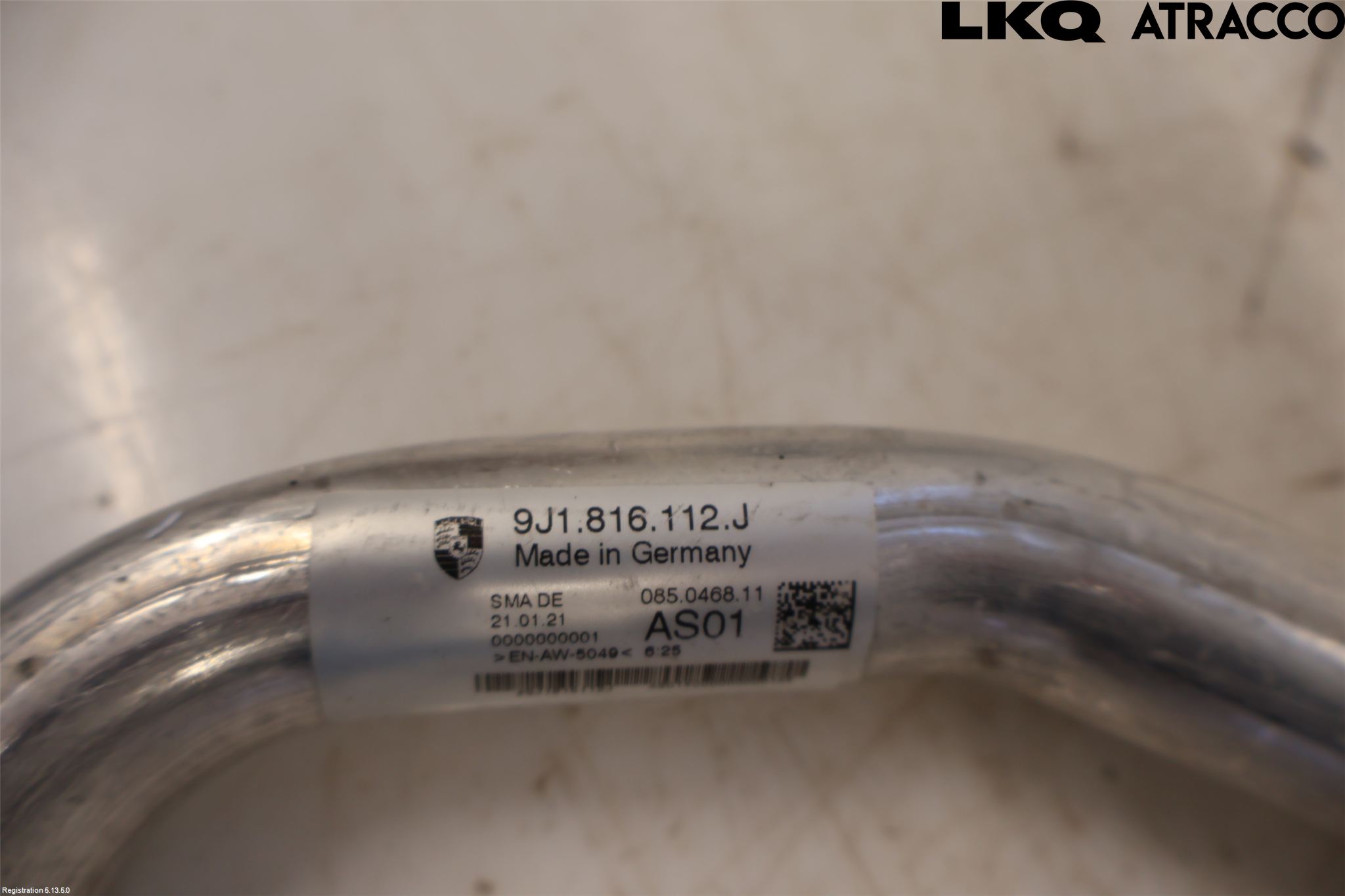 Porsche TAYCAN 20- Varme Ac Slange - Rør