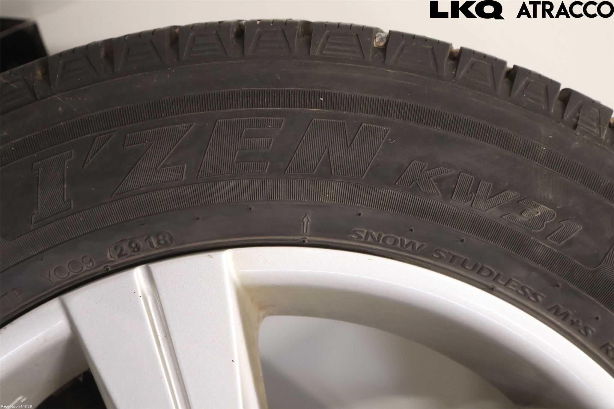 Volkswagen VW PASSAT 11-14 Dekk Vinter På Alu Felg 4Stk