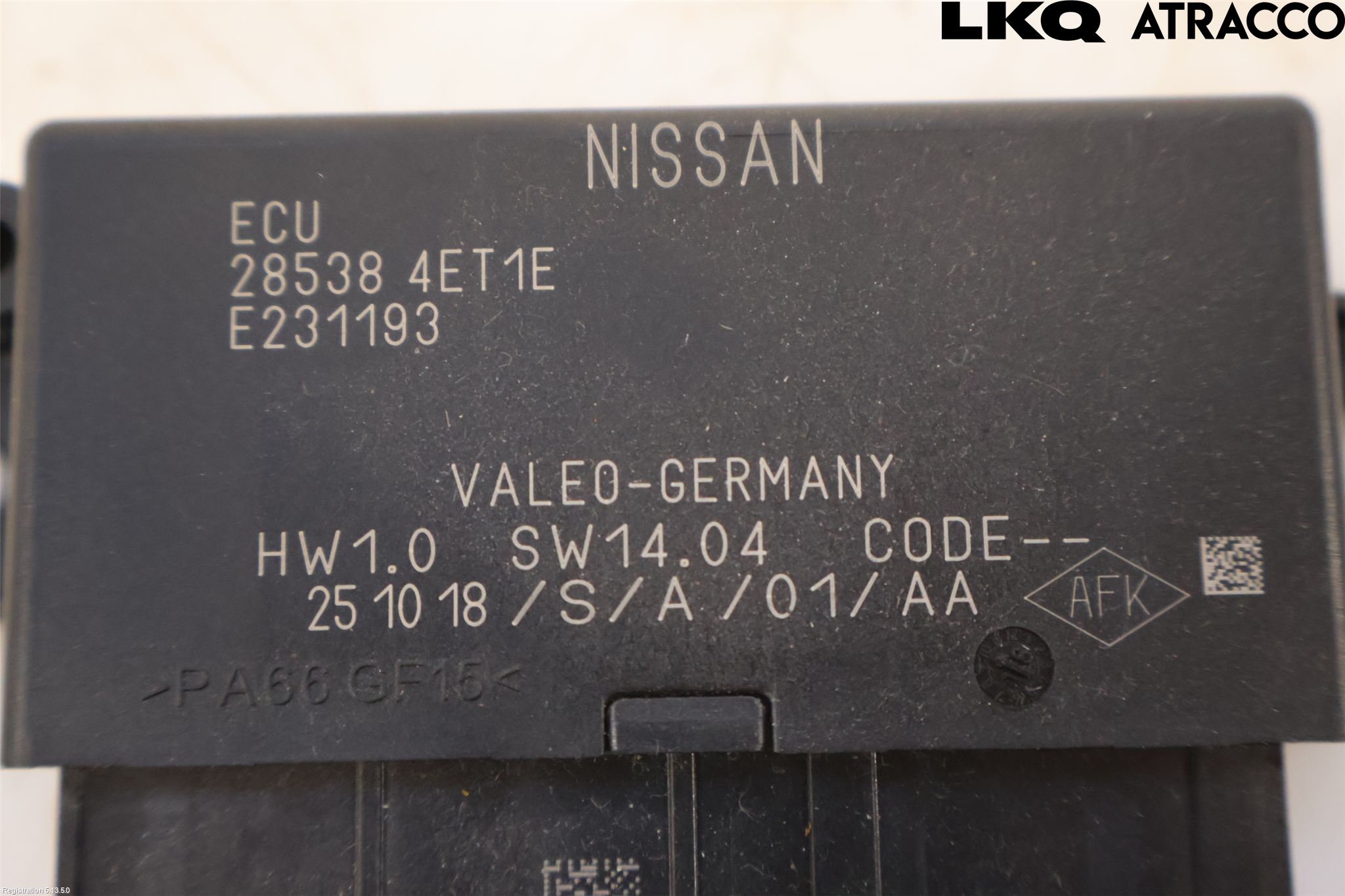 Nissan QASHQAI 17-21 Styreenhet Øvrig