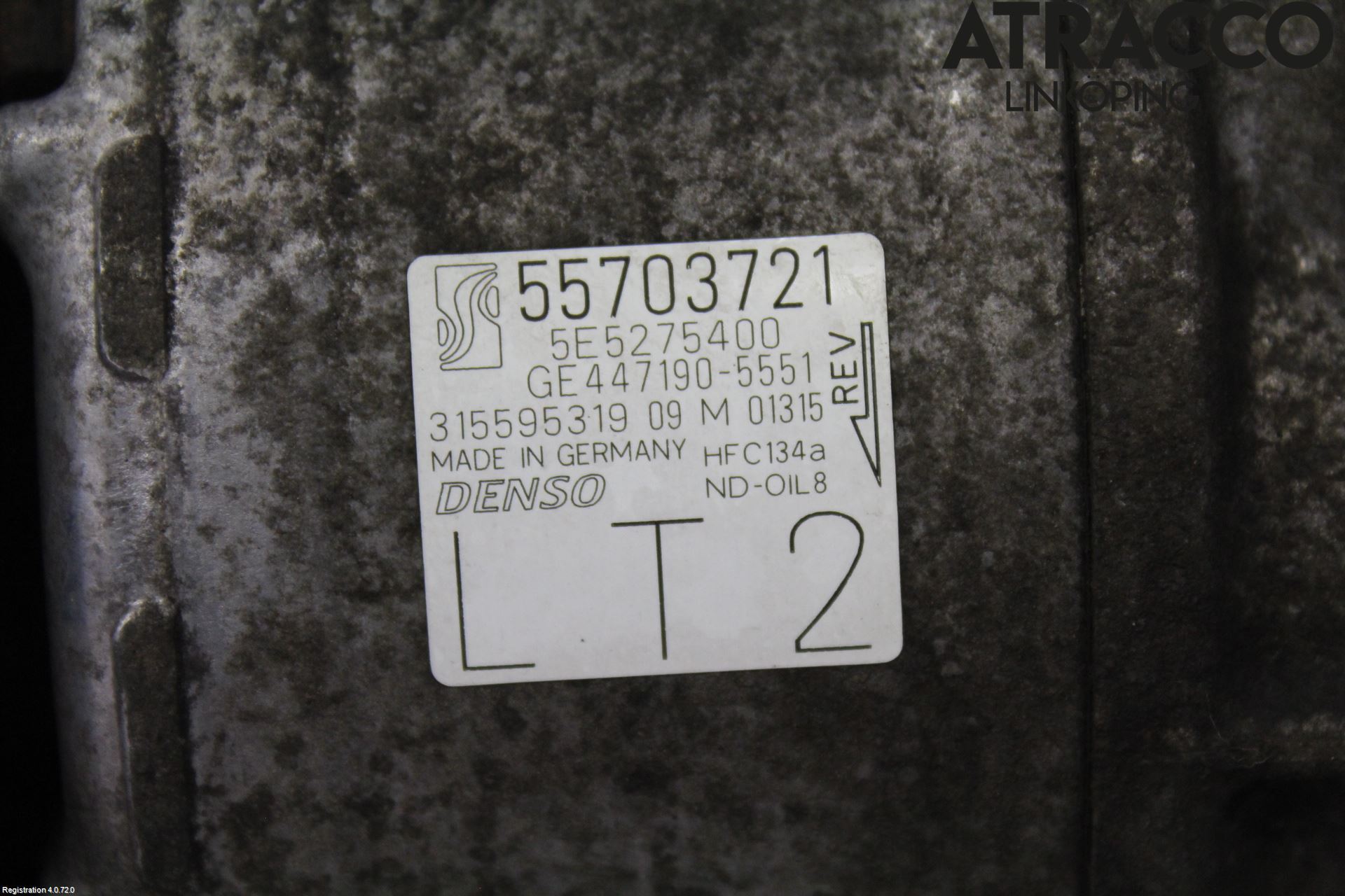 Opel CORSA D 07-14 Varme Ac Kompressor
