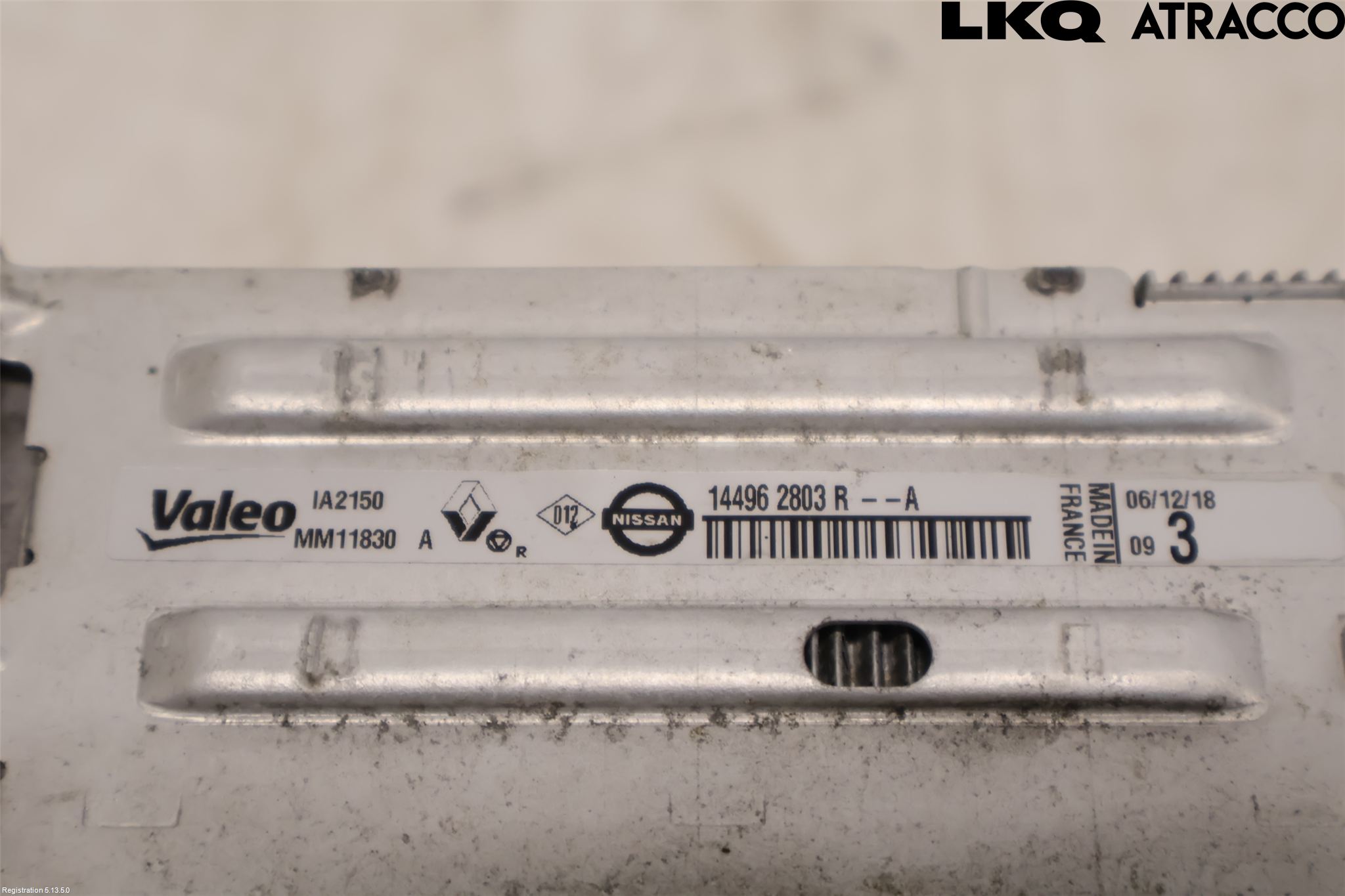 Nissan QASHQAI 17-21 Intercooler Radiator
