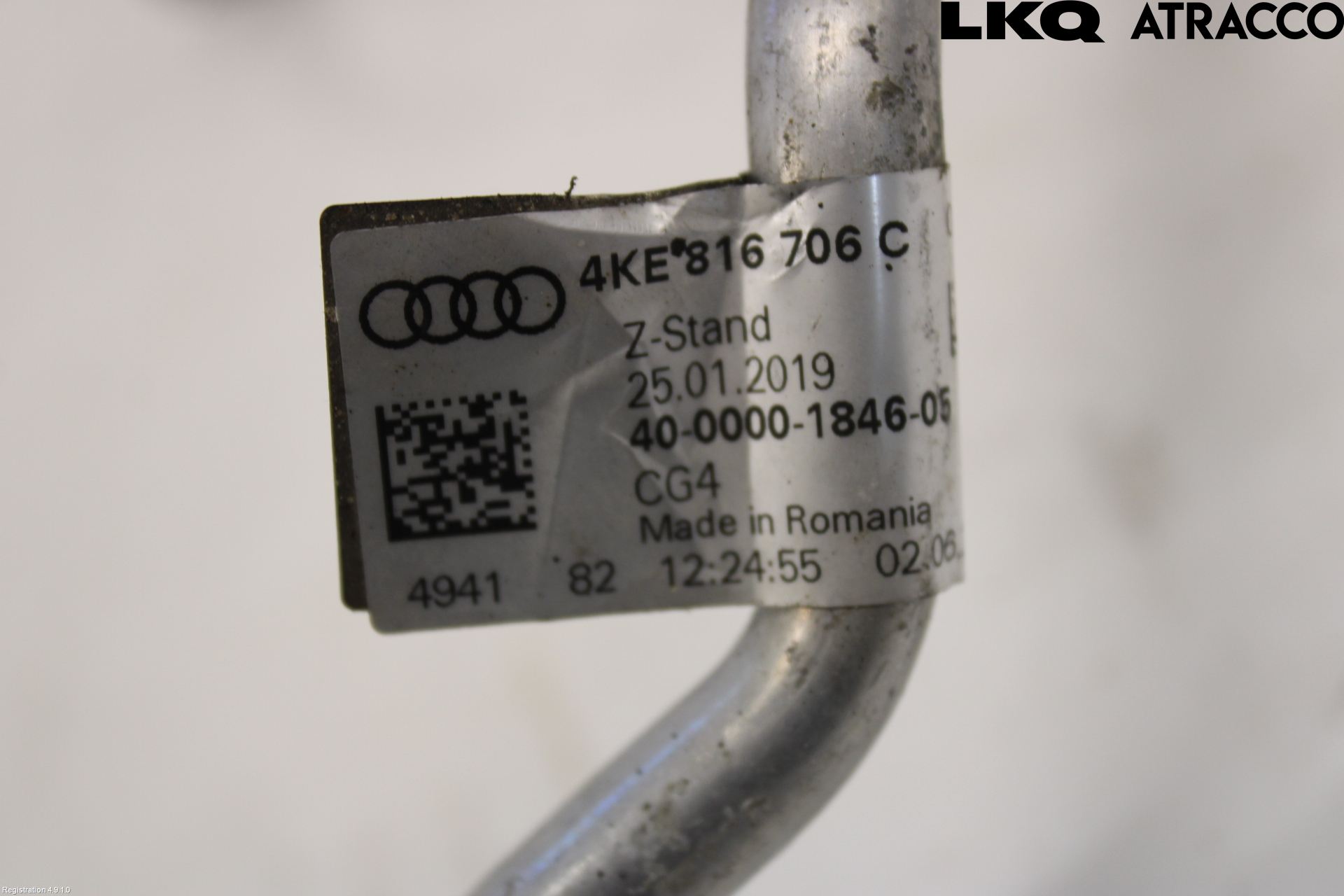Audi E-TRON, S GE 19- Varme Ac Slange - Rør