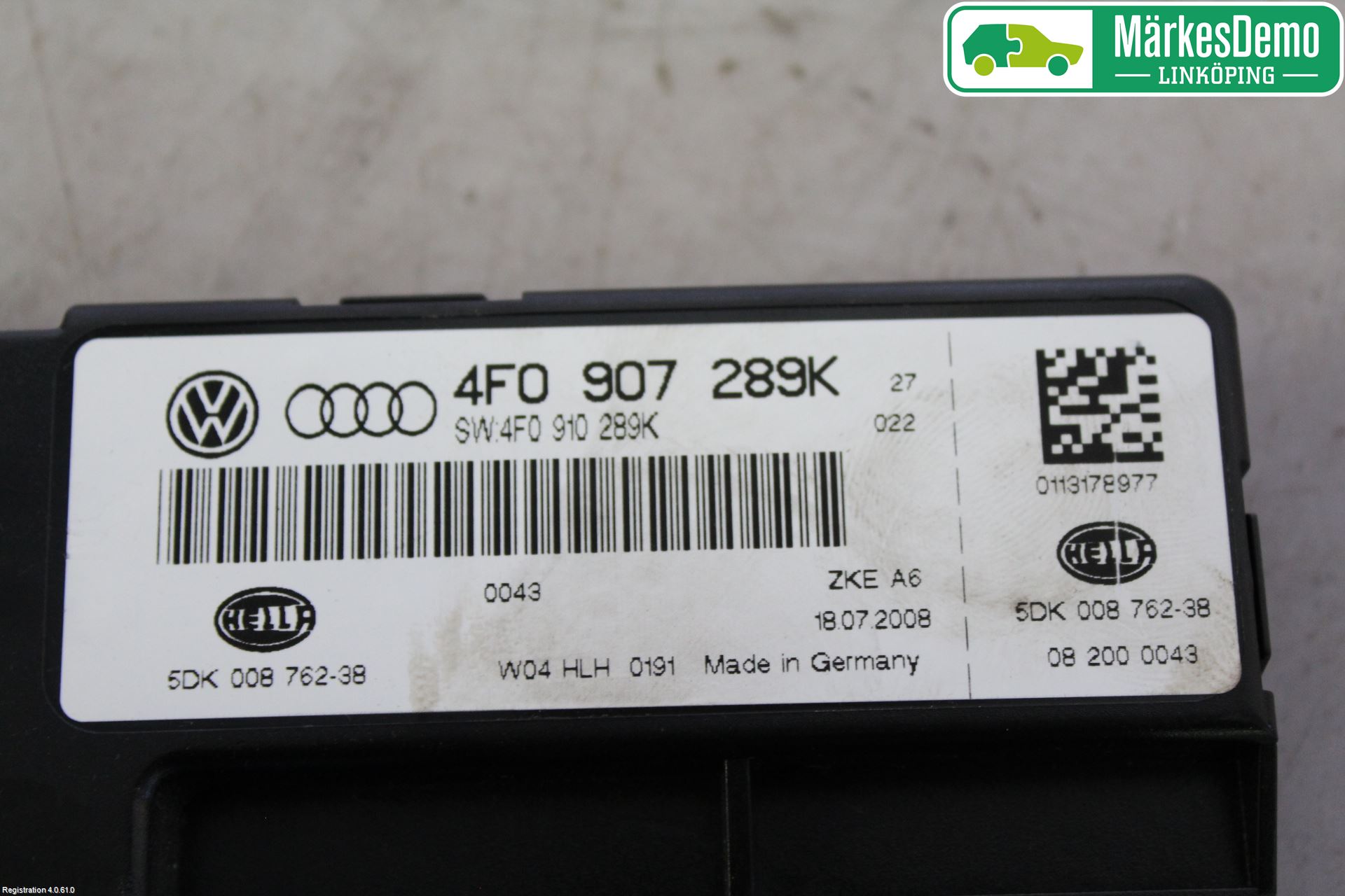 Audi ALLROAD 06-11 Styreenhet Klima